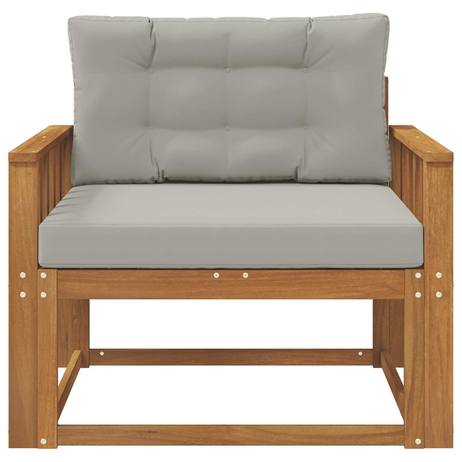 Sofa de milieu extérieur Bois d'Acacia Massif Naturel - XIOS