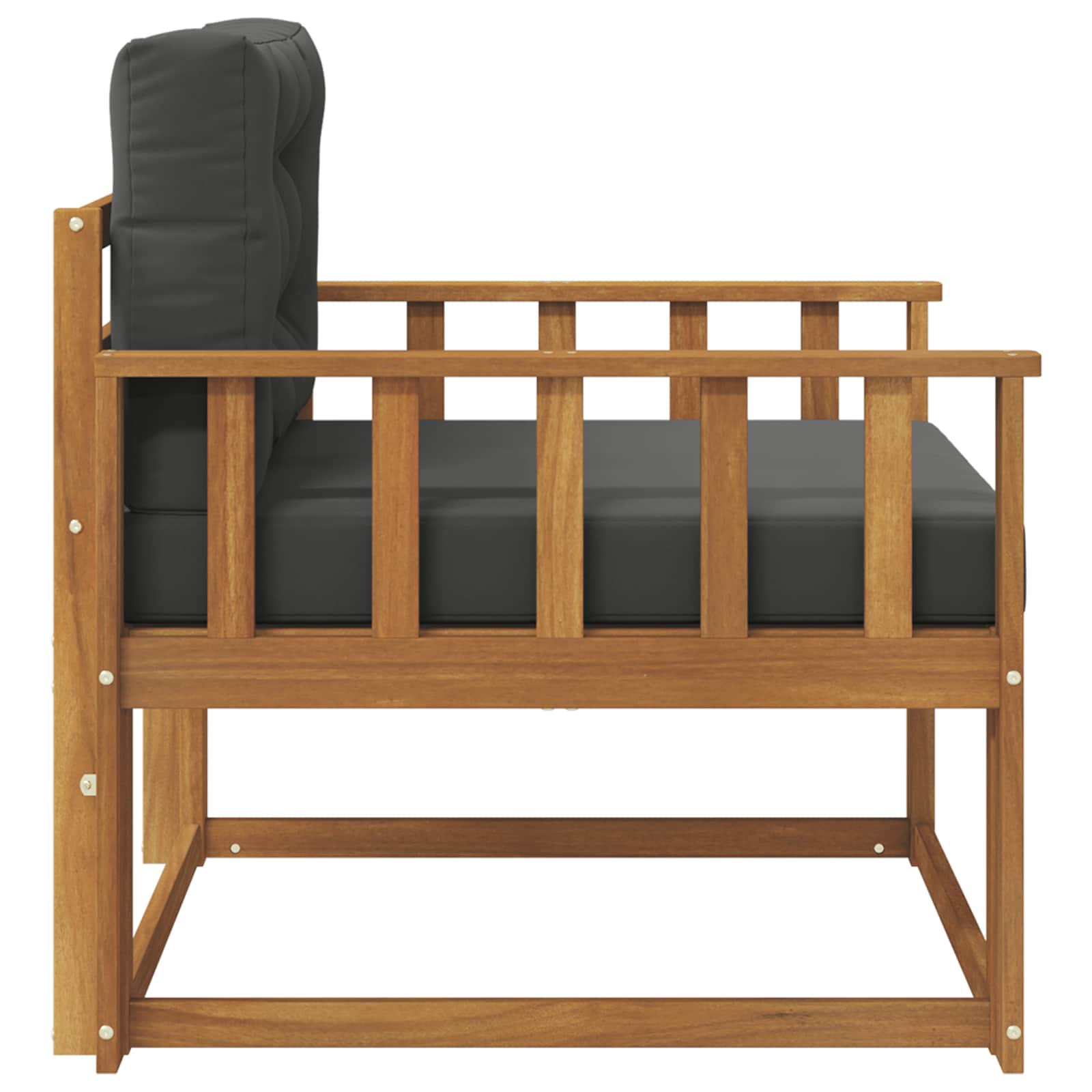 Sofa de milieu extérieur Bois d'Acacia Massif Naturel - XIOS