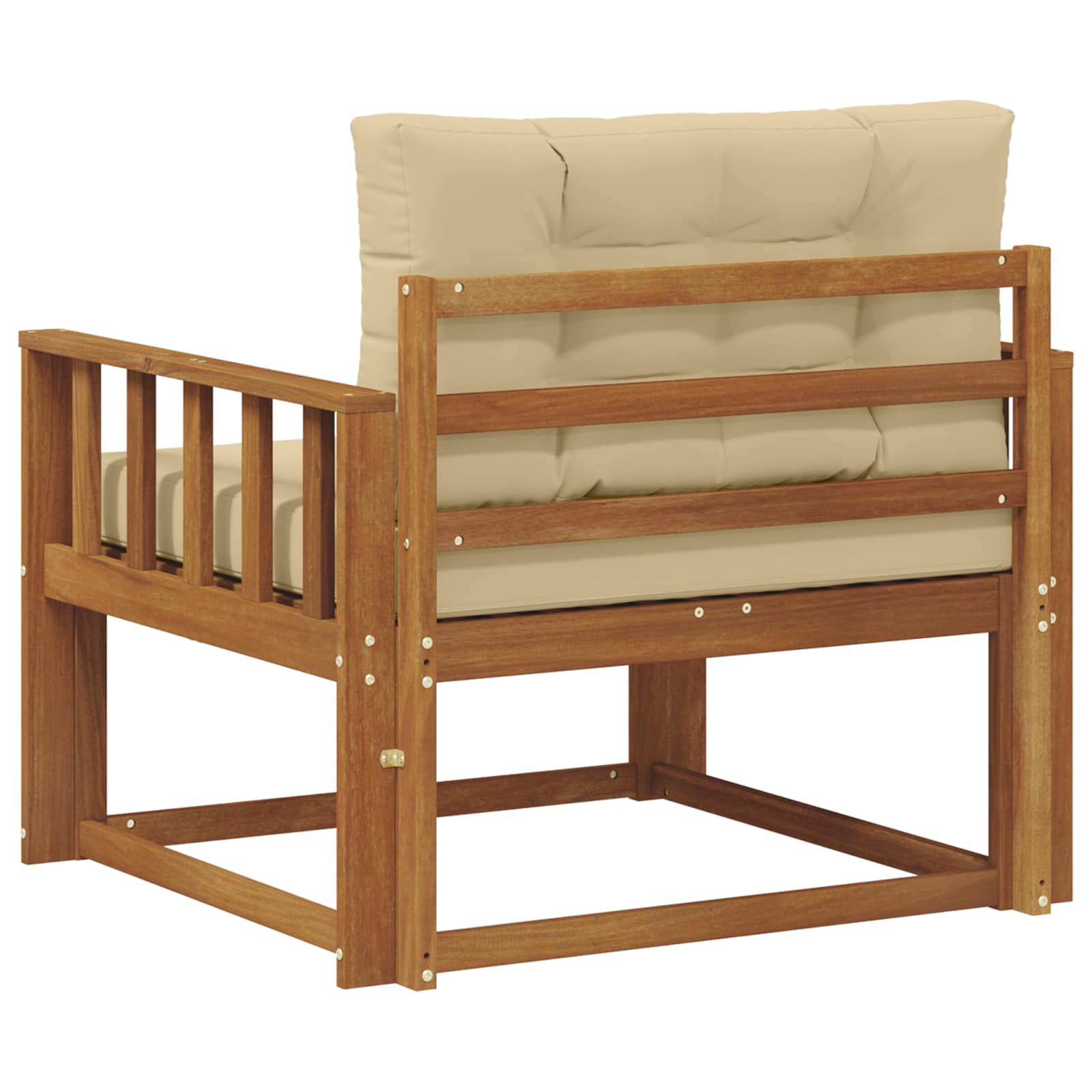 Sofa de milieu extérieur Bois d'Acacia Massif Naturel - XIOS