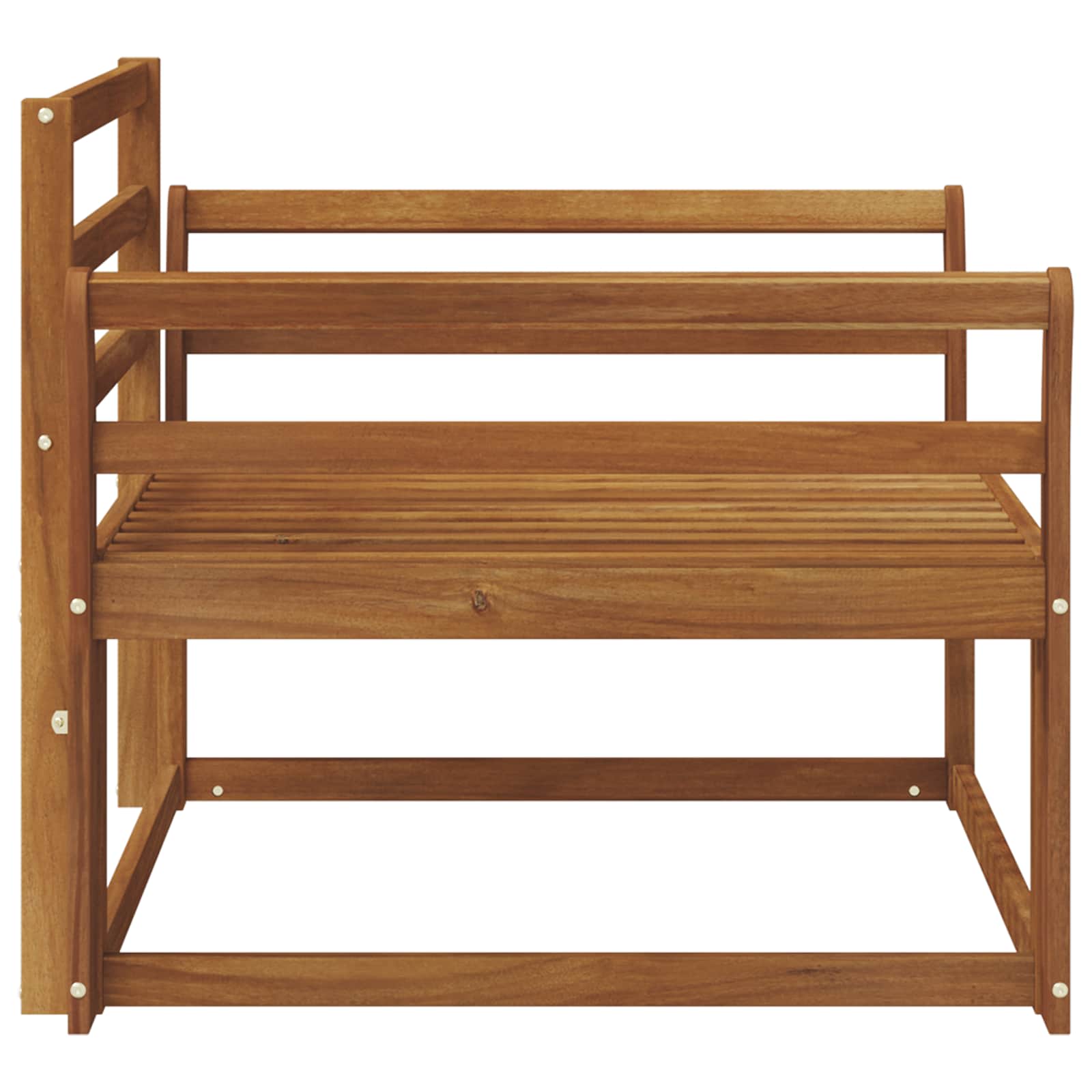 Sofa de milieu extérieur Bois d'Acacia Massif Naturel - XIOS