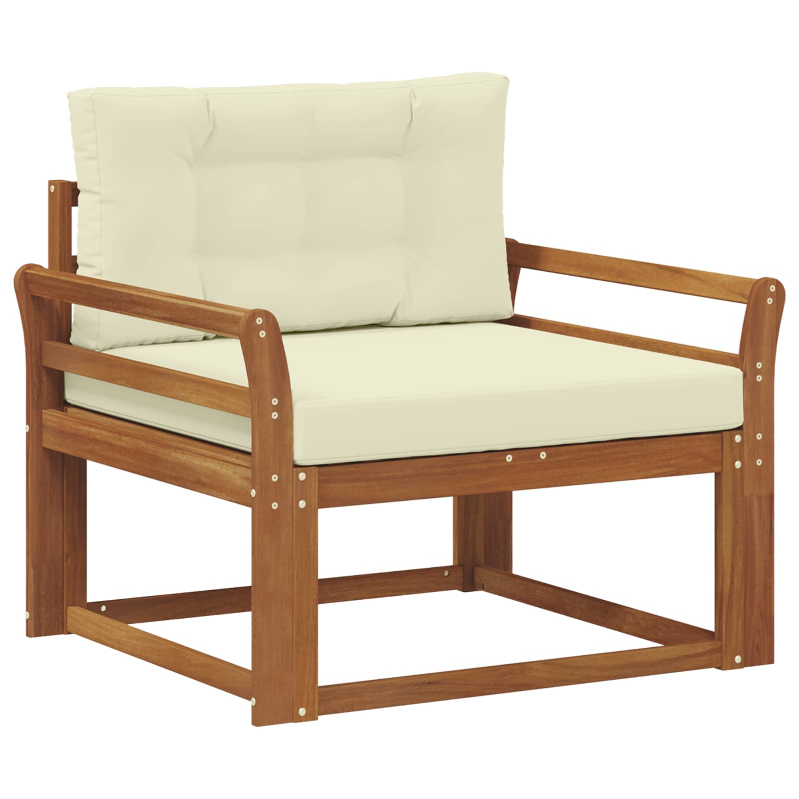 Sofa de milieu extérieur Bois d'Acacia Massif Naturel - XIOS