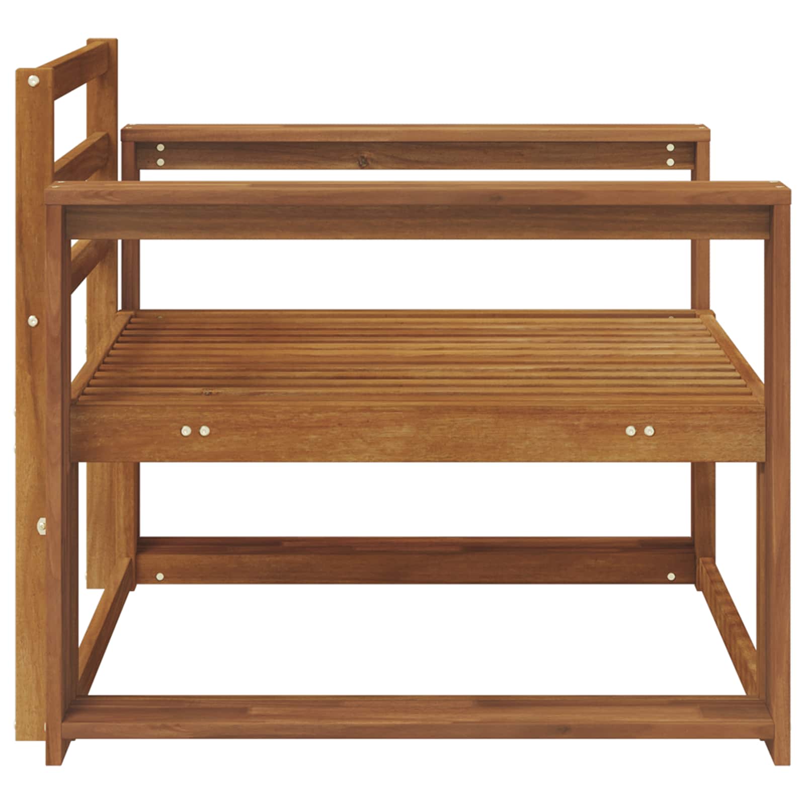 Sofa de milieu extérieur Bois d'Acacia Massif Naturel - XIOS