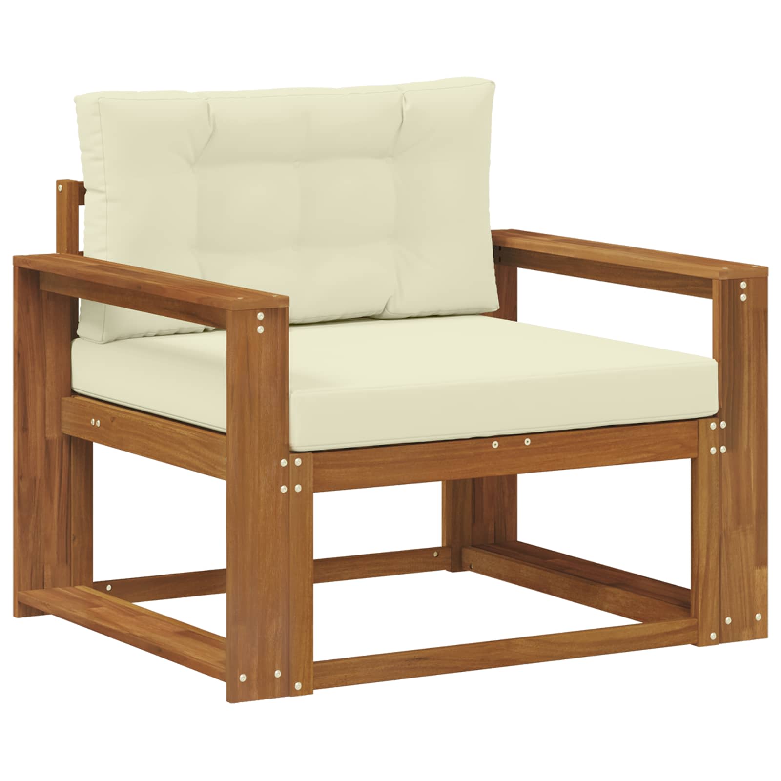 Sofa de milieu extérieur Bois d'Acacia Massif Naturel - XIOS