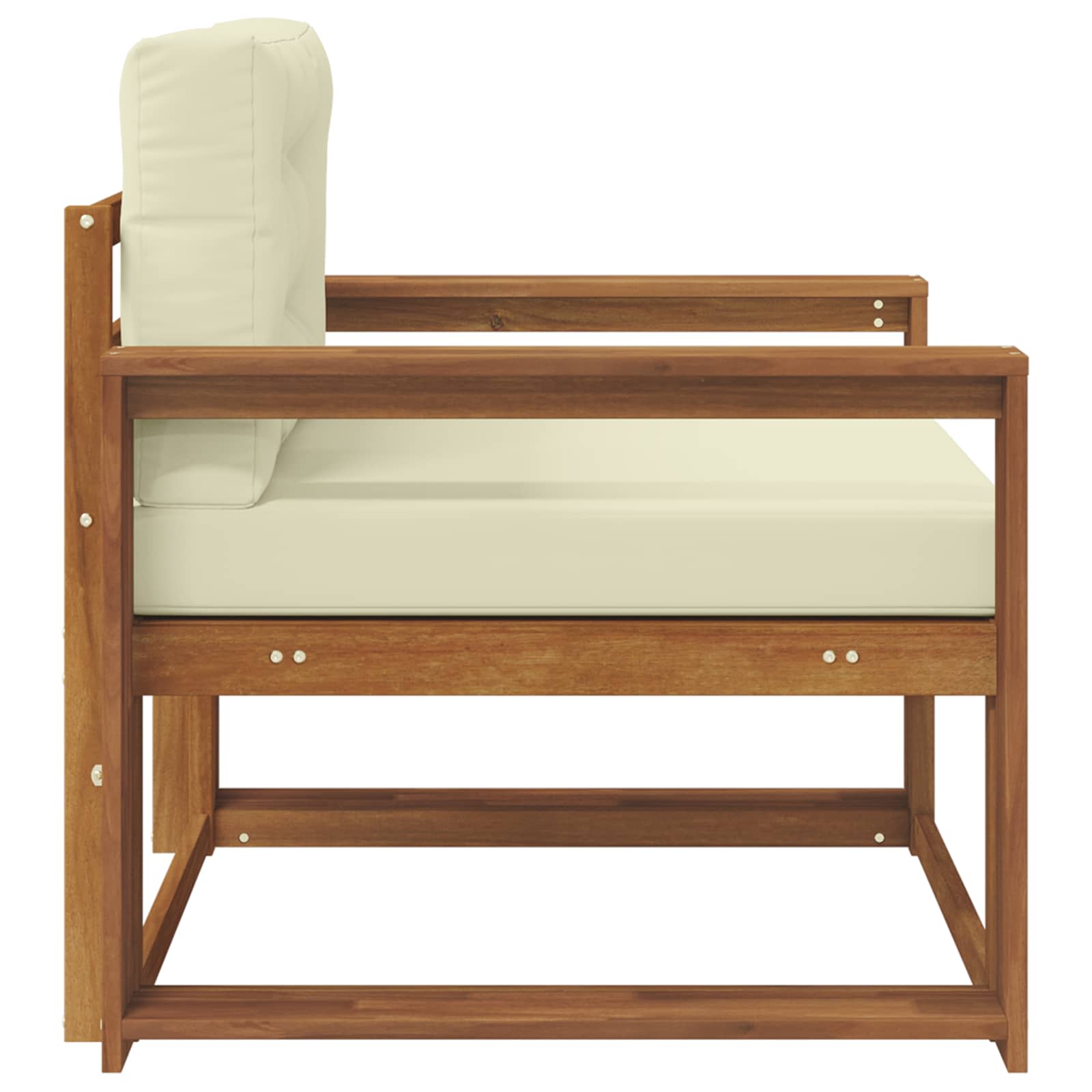 Sofa de milieu extérieur Bois d'Acacia Massif Naturel - XIOS