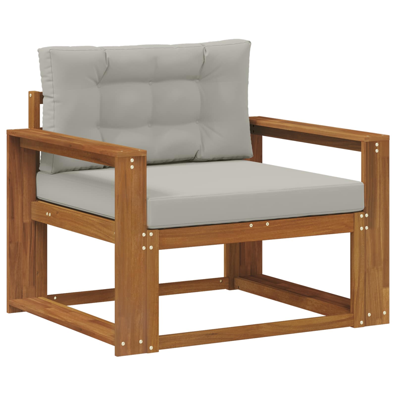 Sofa de milieu extérieur Bois d'Acacia Massif Naturel - XIOS