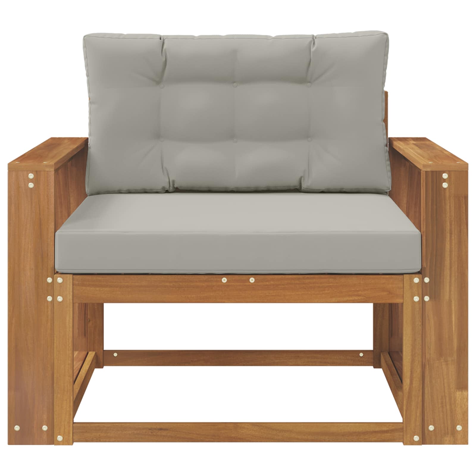Sofa de milieu extérieur Bois d'Acacia Massif Naturel - XIOS