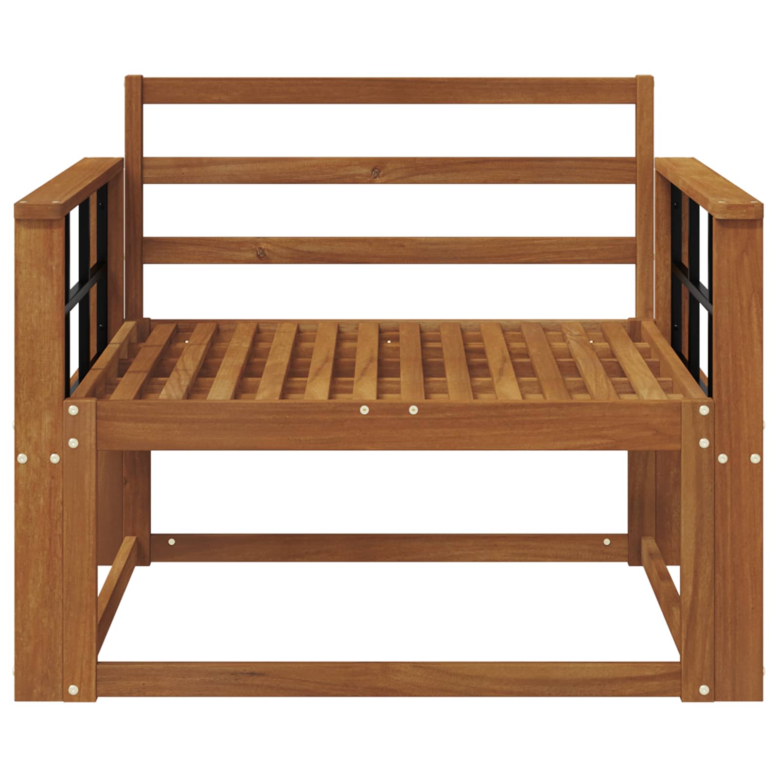 Sofa de milieu extérieur Bois d'Acacia Massif Naturel - XIOS