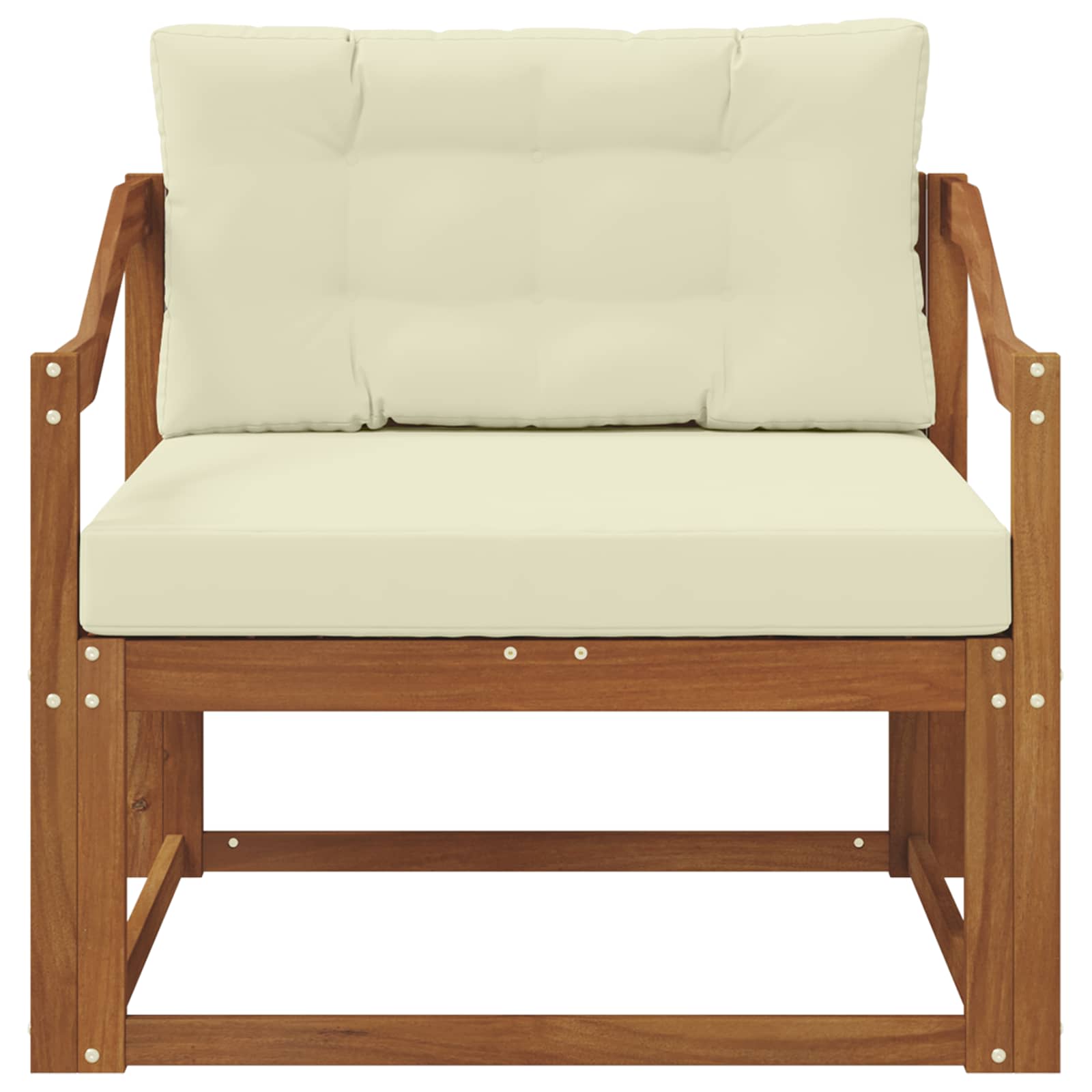 Sofa de milieu extérieur Bois d'Acacia Massif Naturel - XIOS