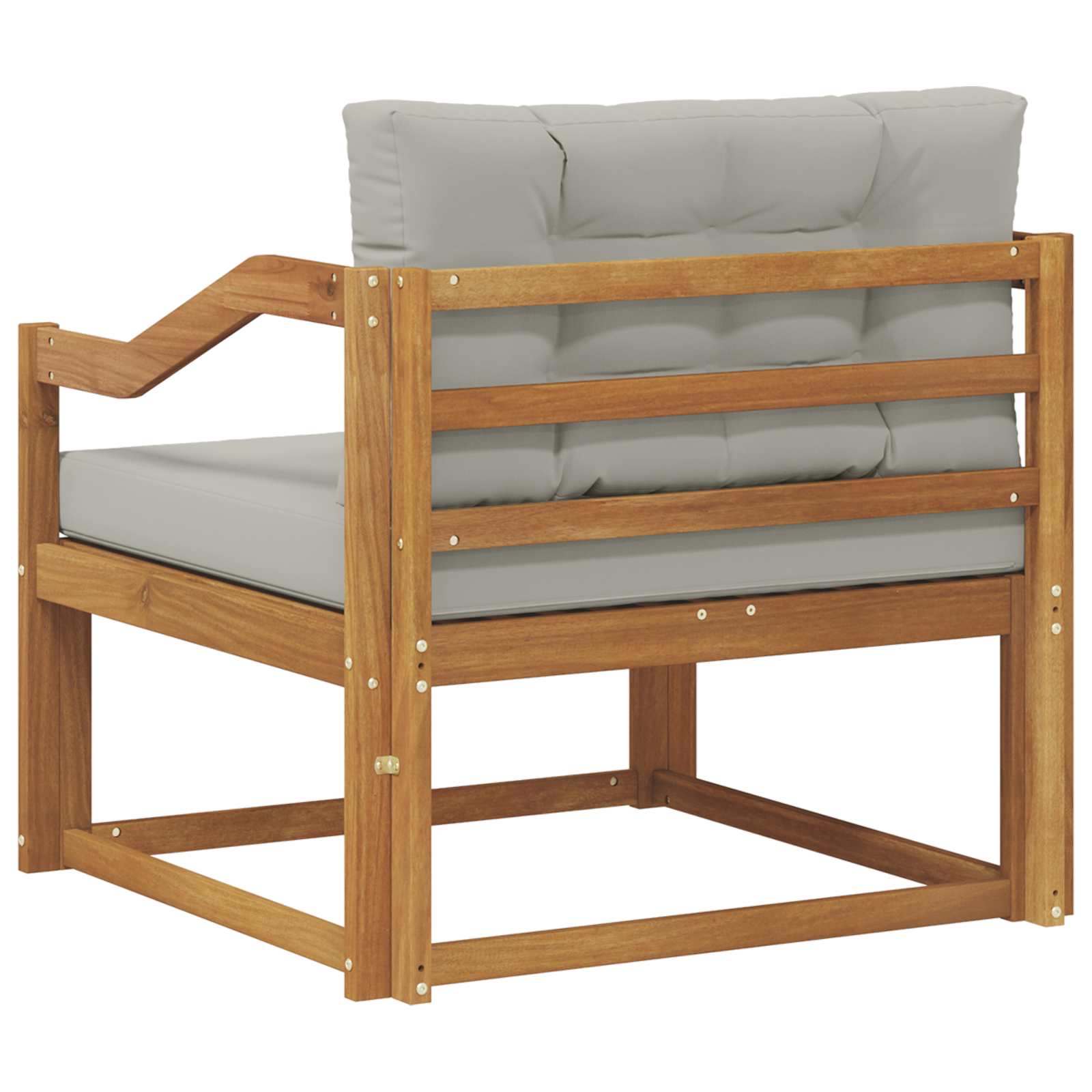 Sofa de milieu extérieur Bois d'Acacia Massif Naturel - XIOS