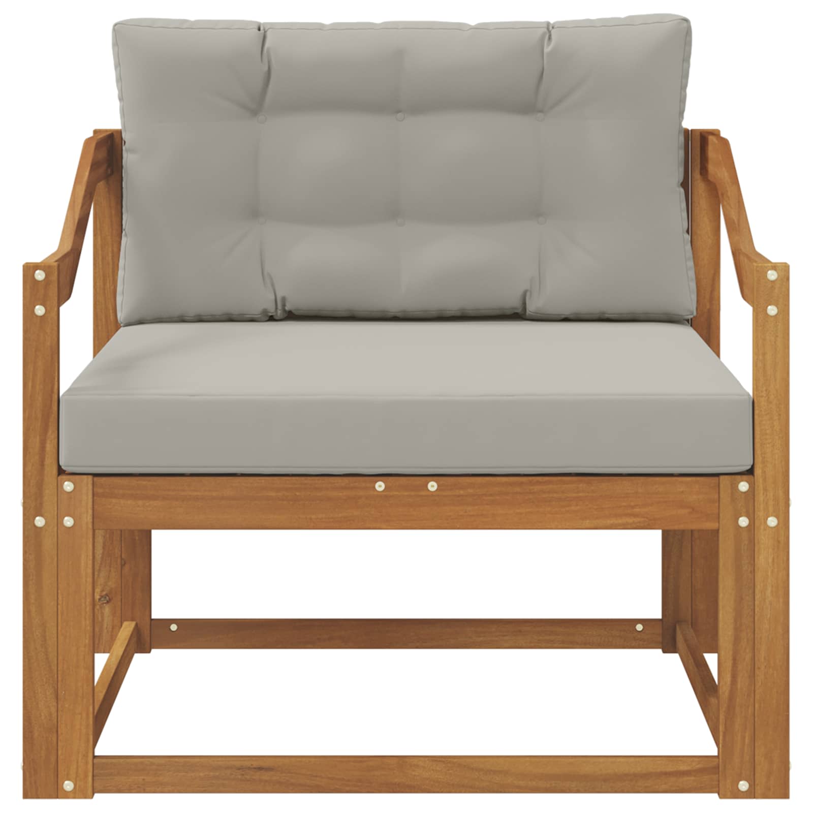 Sofa de milieu extérieur Bois d'Acacia Massif Naturel - XIOS