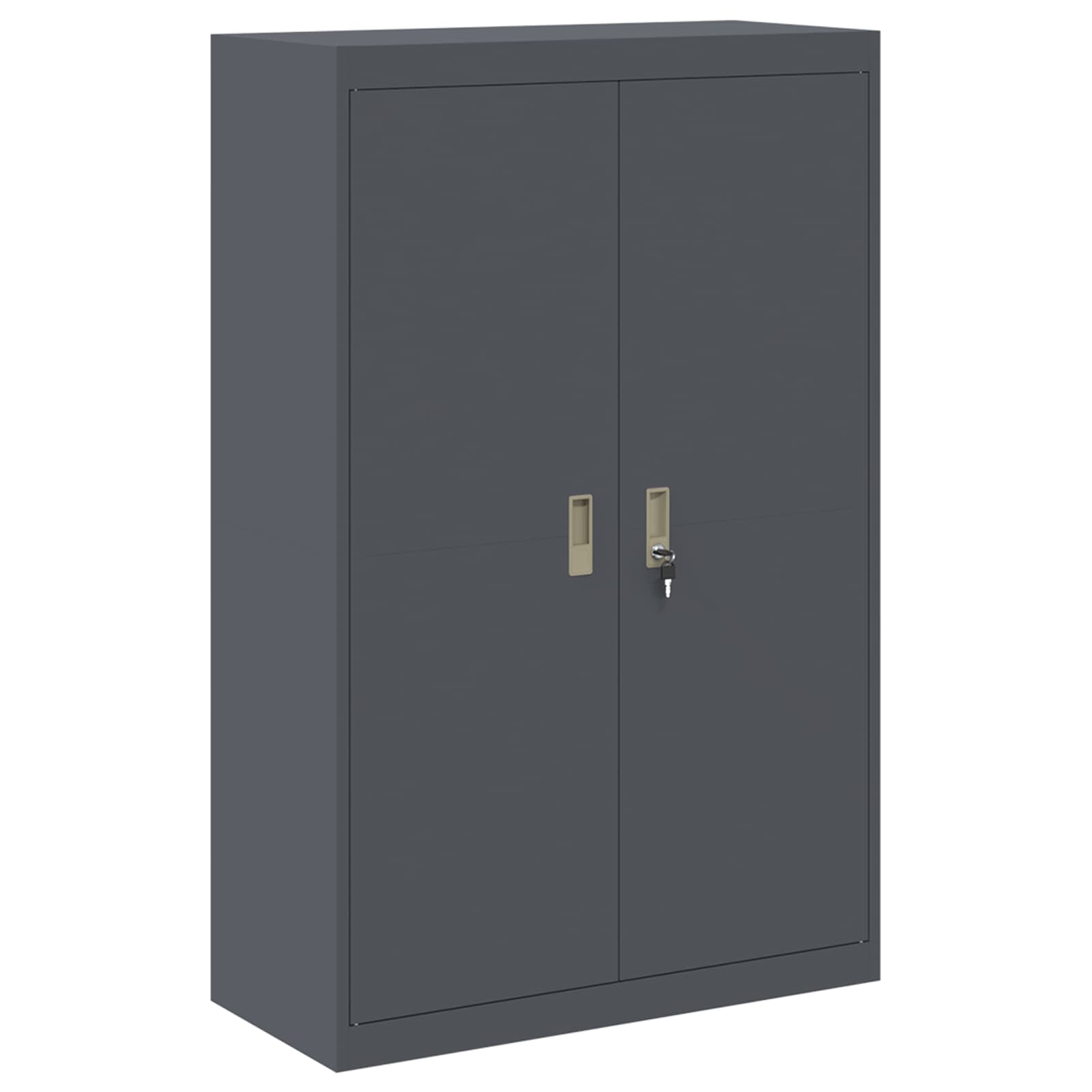 Armoire de rangement 2 pc Anthracite 90 x 40 x 180 cm Acier