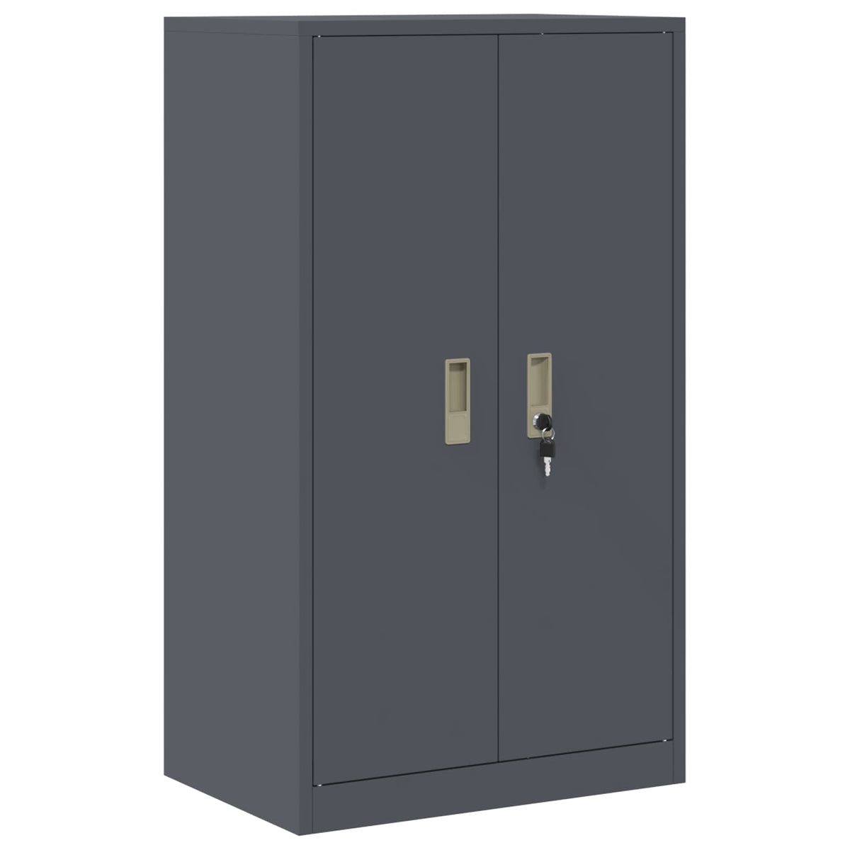 Armoire de rangement 2 pc Anthracite 60 x 40 x 145 cm Acier