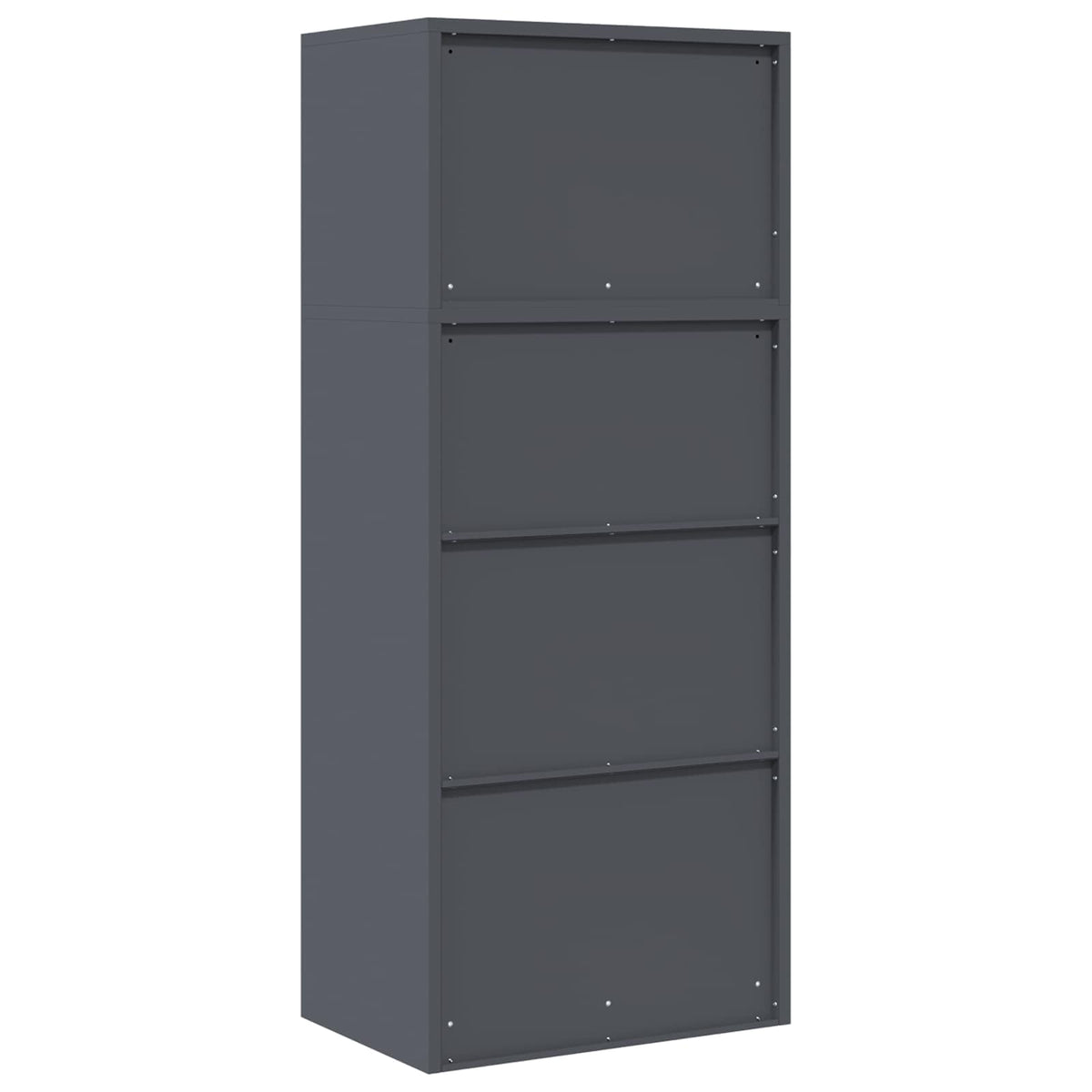 Armoire de rangement 2 pc Anthracite 60 x 40 x 145 cm Acier