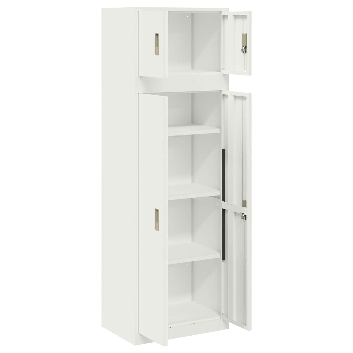Armoire de rangement 2 pc 60 x 40 x 180 cm Acier Verrouillable