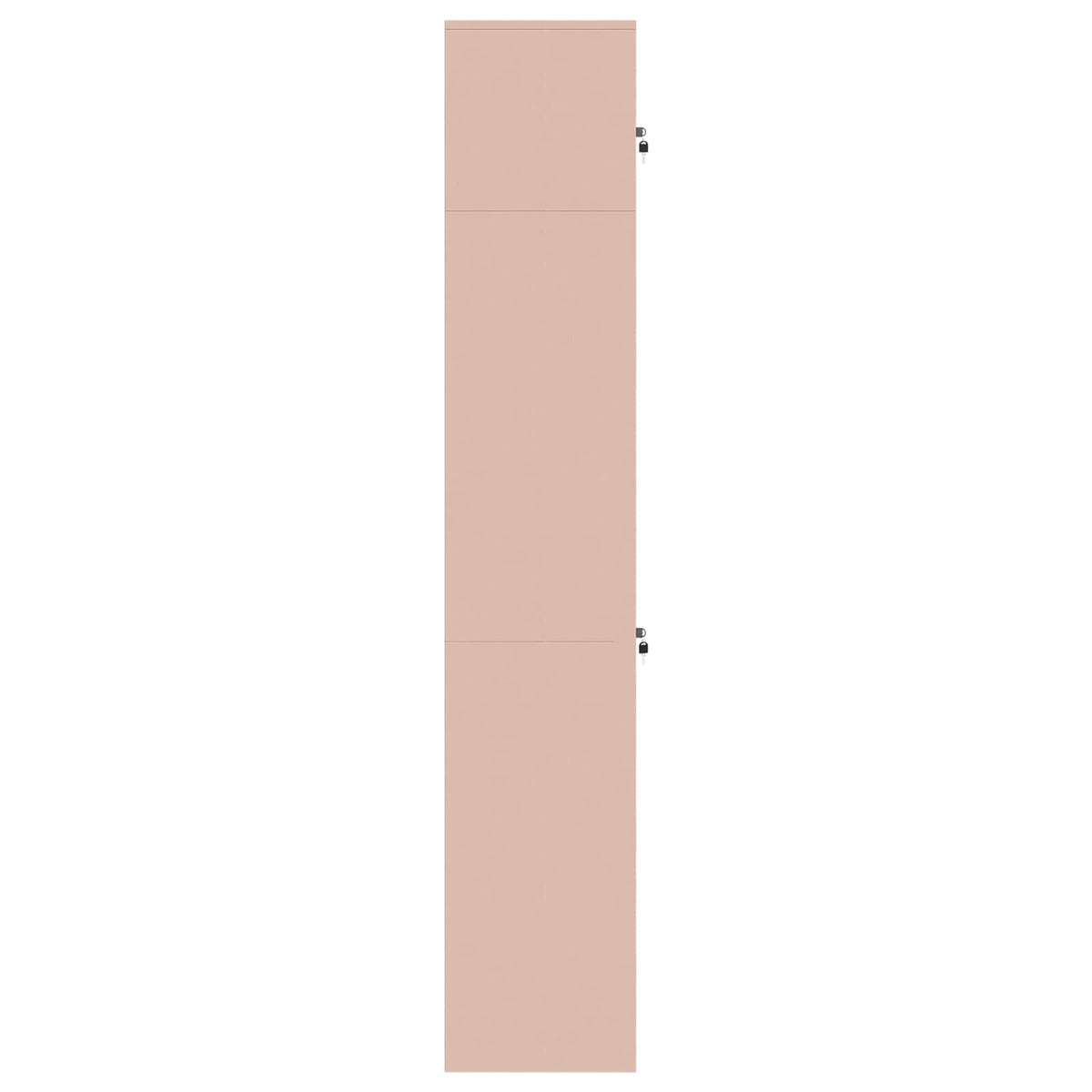 Armoire de rangement 2 pc Rose 60 x 40 x 220 cm Acier
