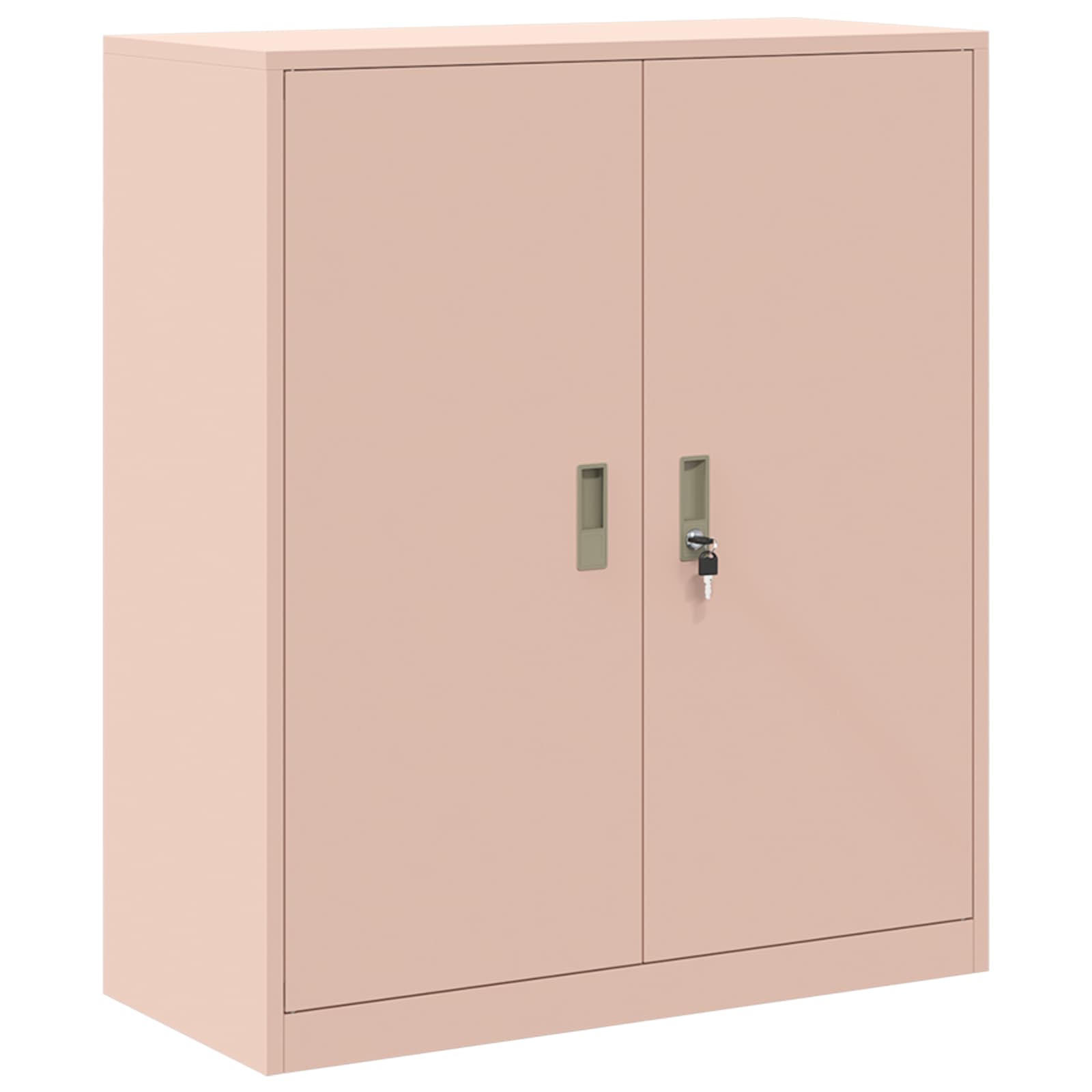 Armoire de rangement 2 pc Rose 90 x 40 x 175 cm Acier