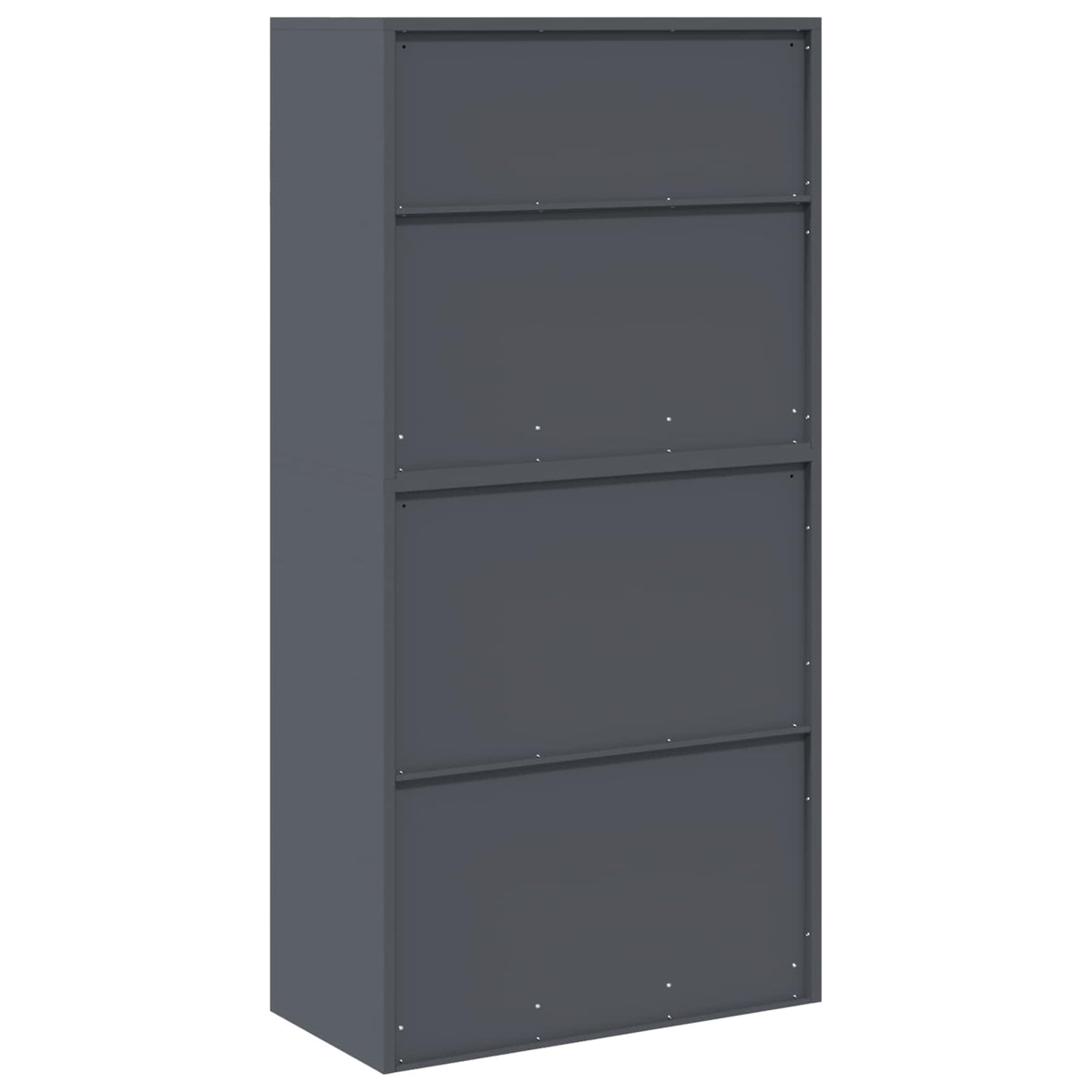 Armoire de rangement 2 pc Anthracite 80 x 40 x 160 cm Acier