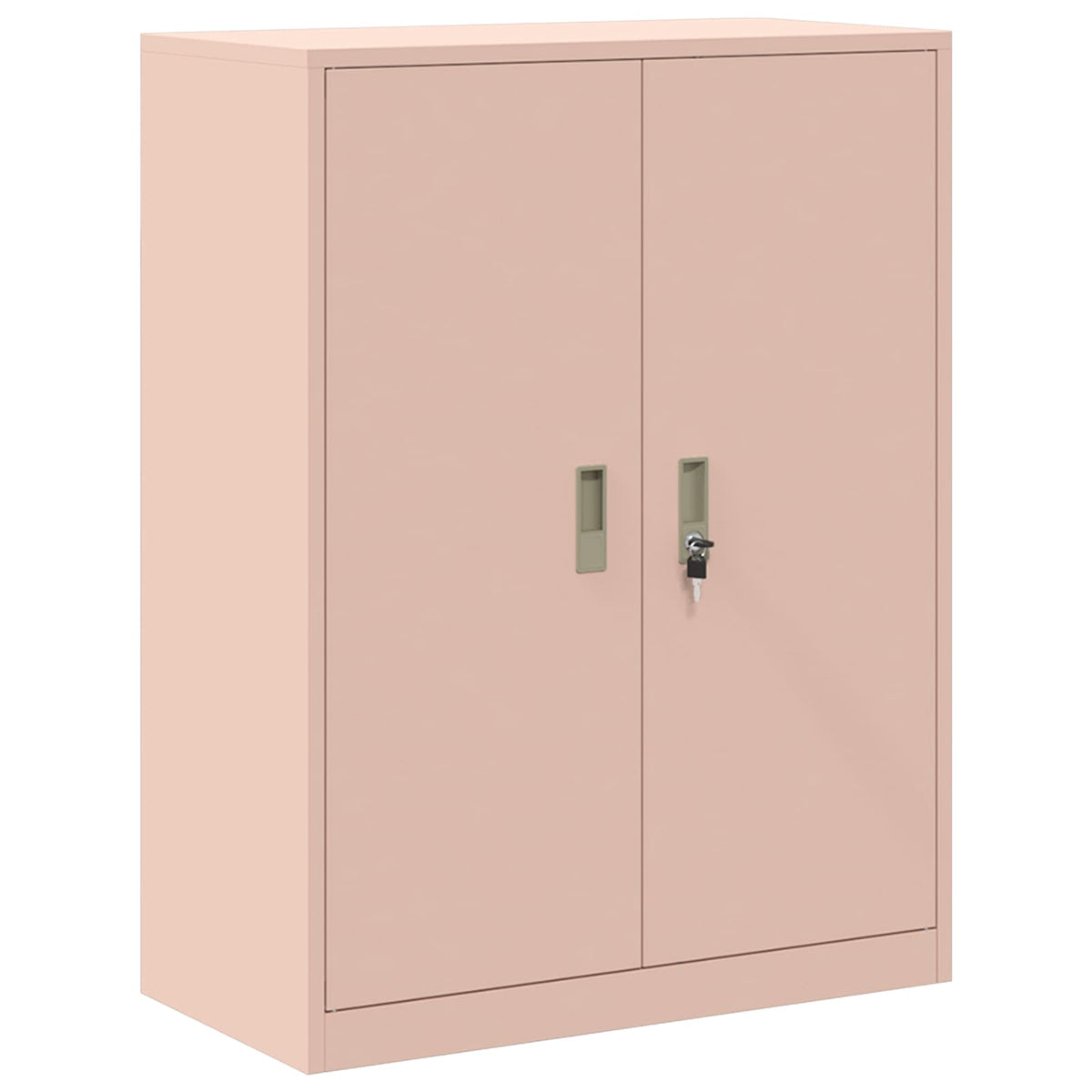 Armoire de rangement 2 pc Rose 80 x 40 x 175 cm Acier