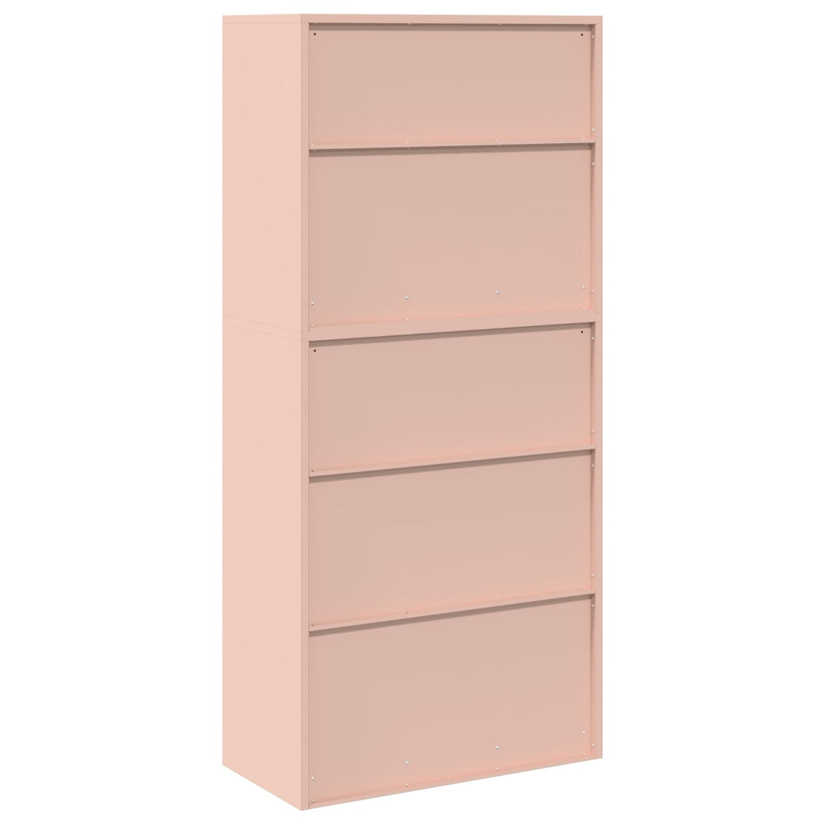Armoire de rangement 2 pc Rose 80 x 40 x 175 cm Acier