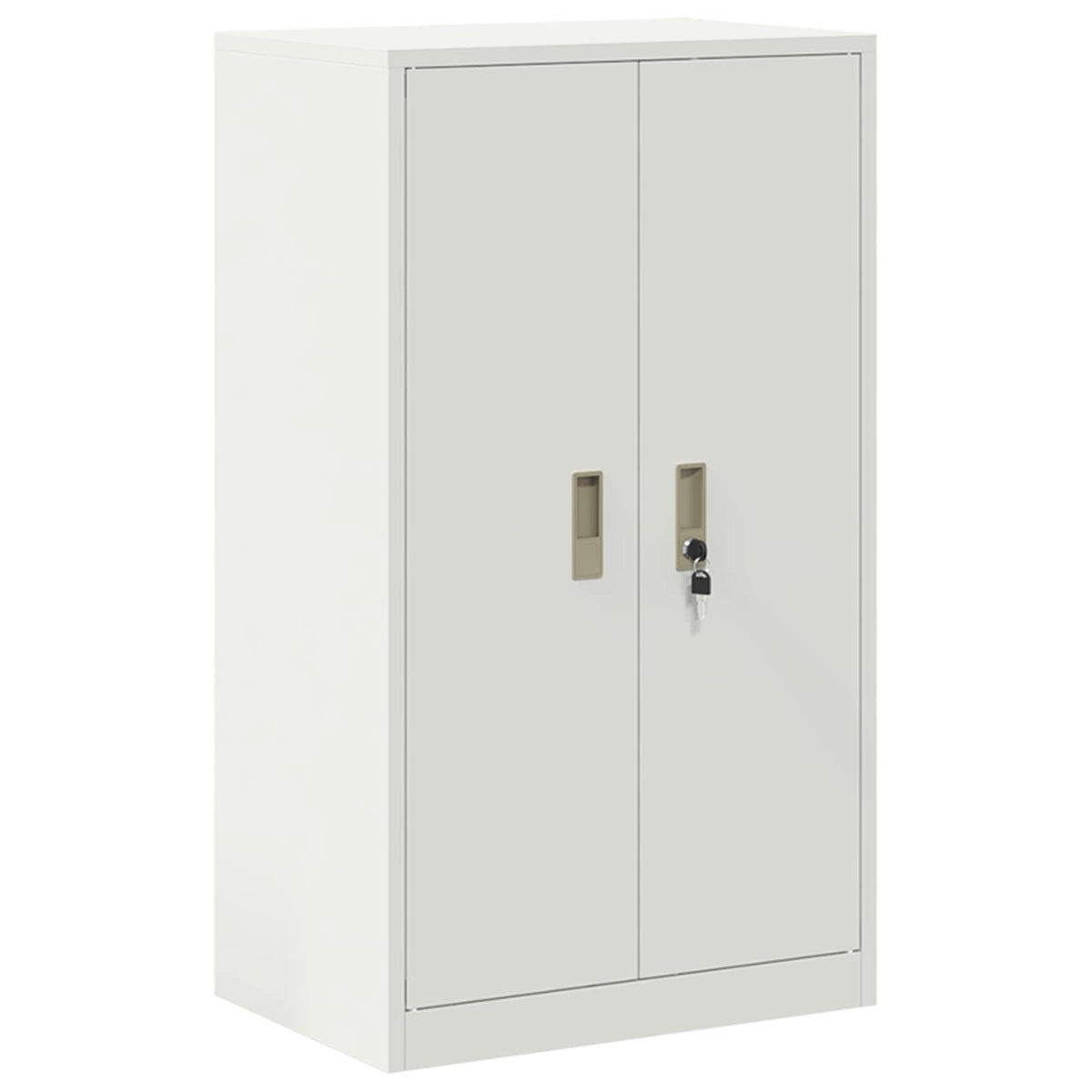 Armoire de rangement 2 pc Blanc 60 x 40 x 175 cm Acier