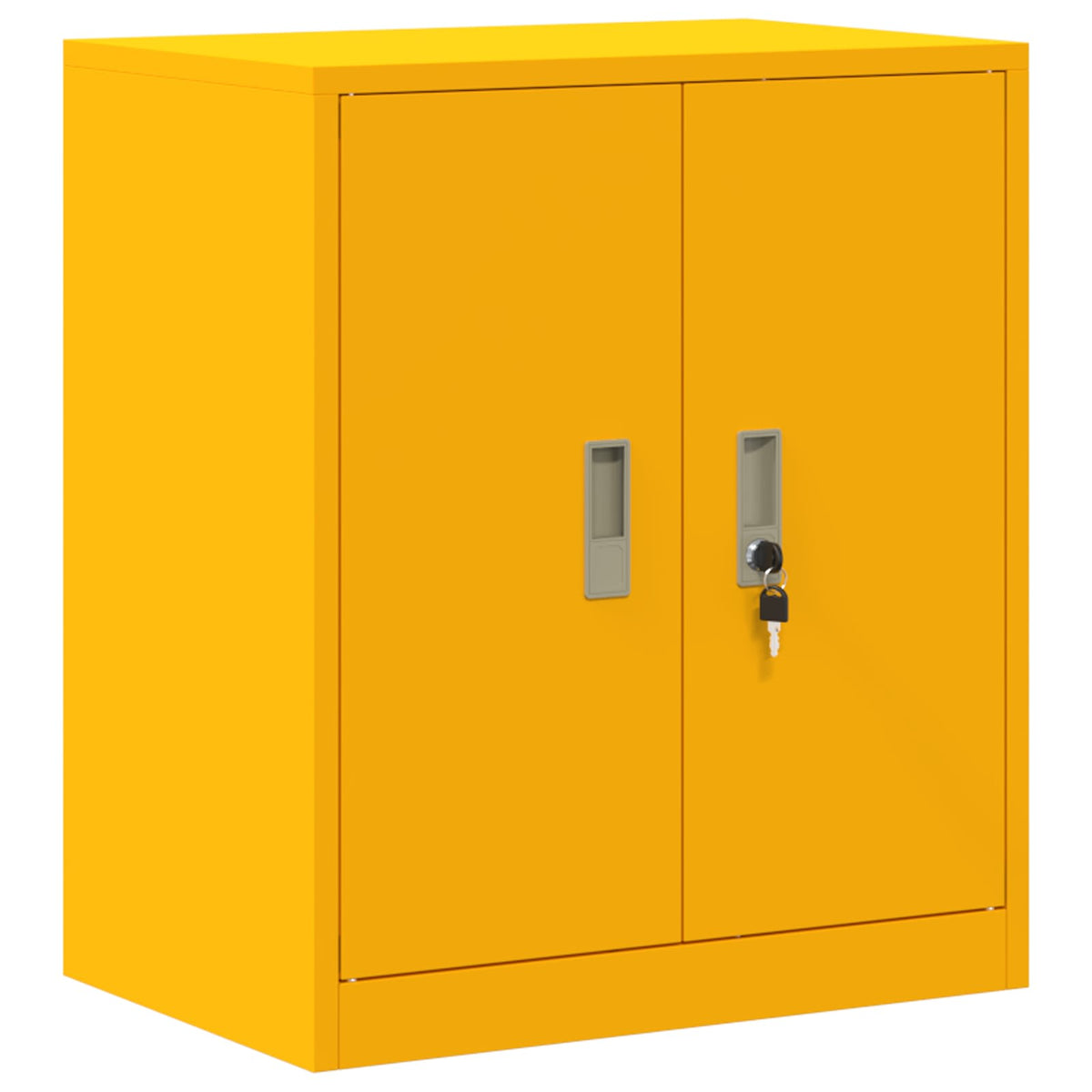 Armoire de rangement 2 pc Jaune moutarde 60 x 40 x 210 cm Acier