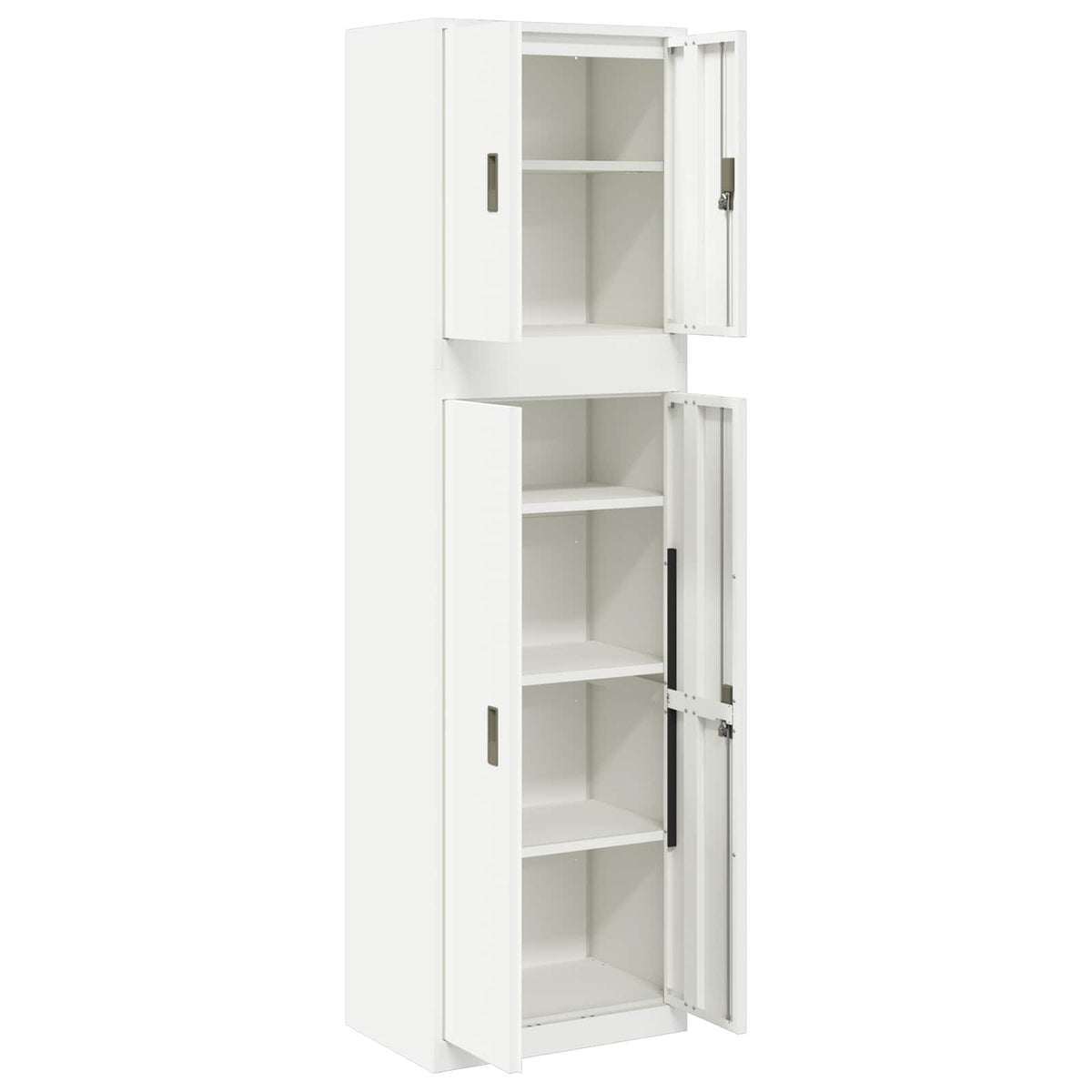 Armoire de rangement 2 pc 60 x 40 x 210 cm Acier Verrouillable