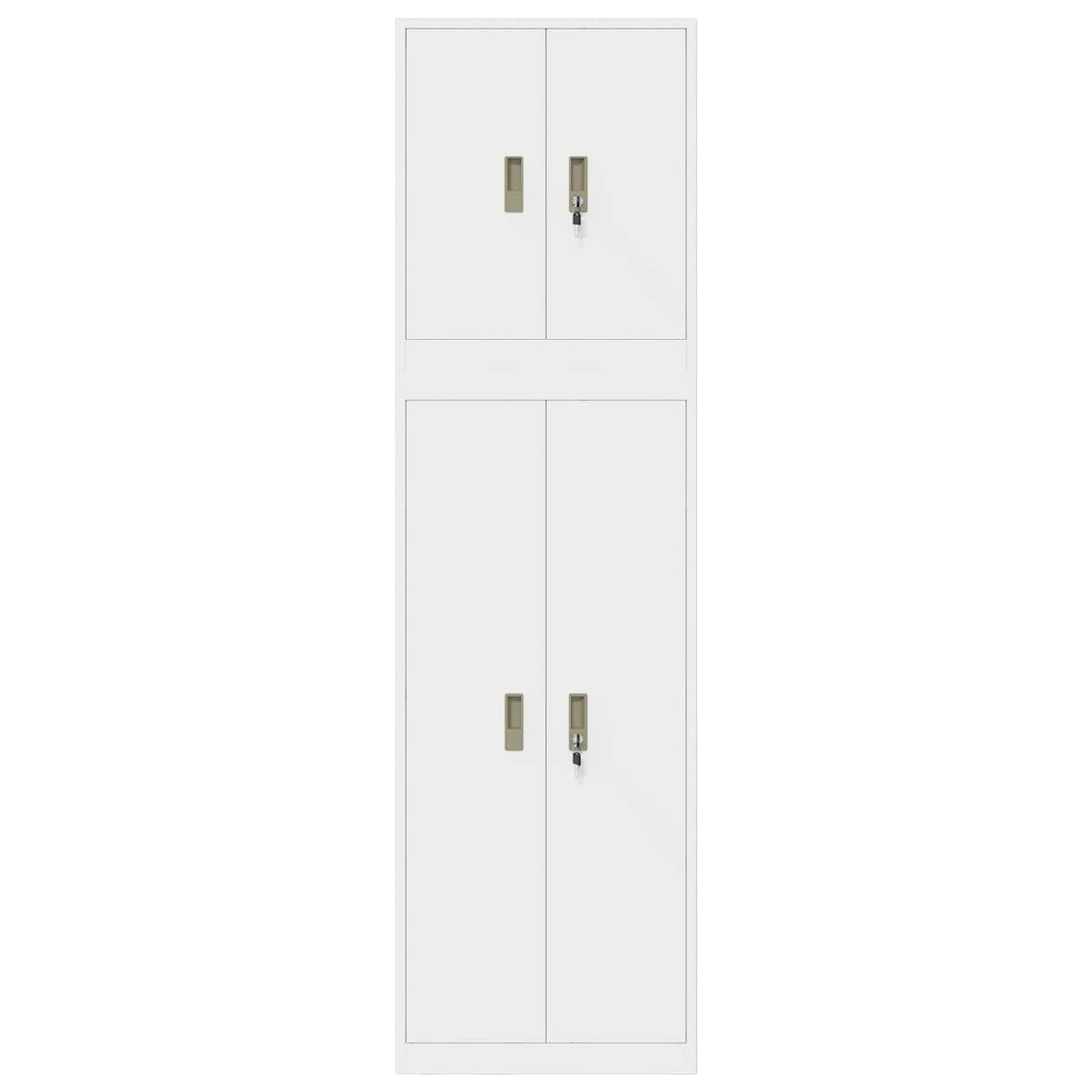 Armoire de rangement 2 pc 60 x 40 x 210 cm Acier Verrouillable