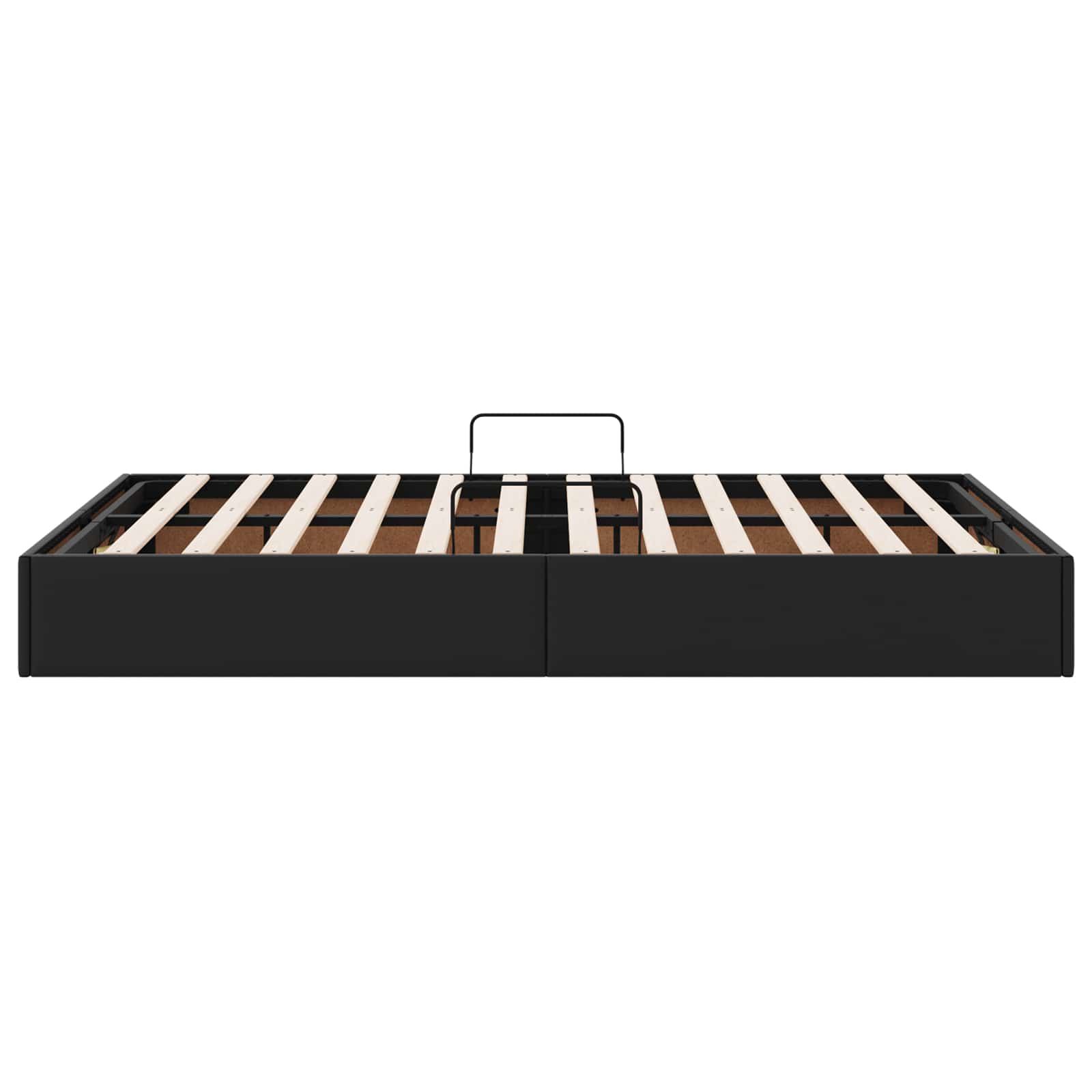 Cadre de lit ottoman Noir 120 x 190 cm Simili cuir
