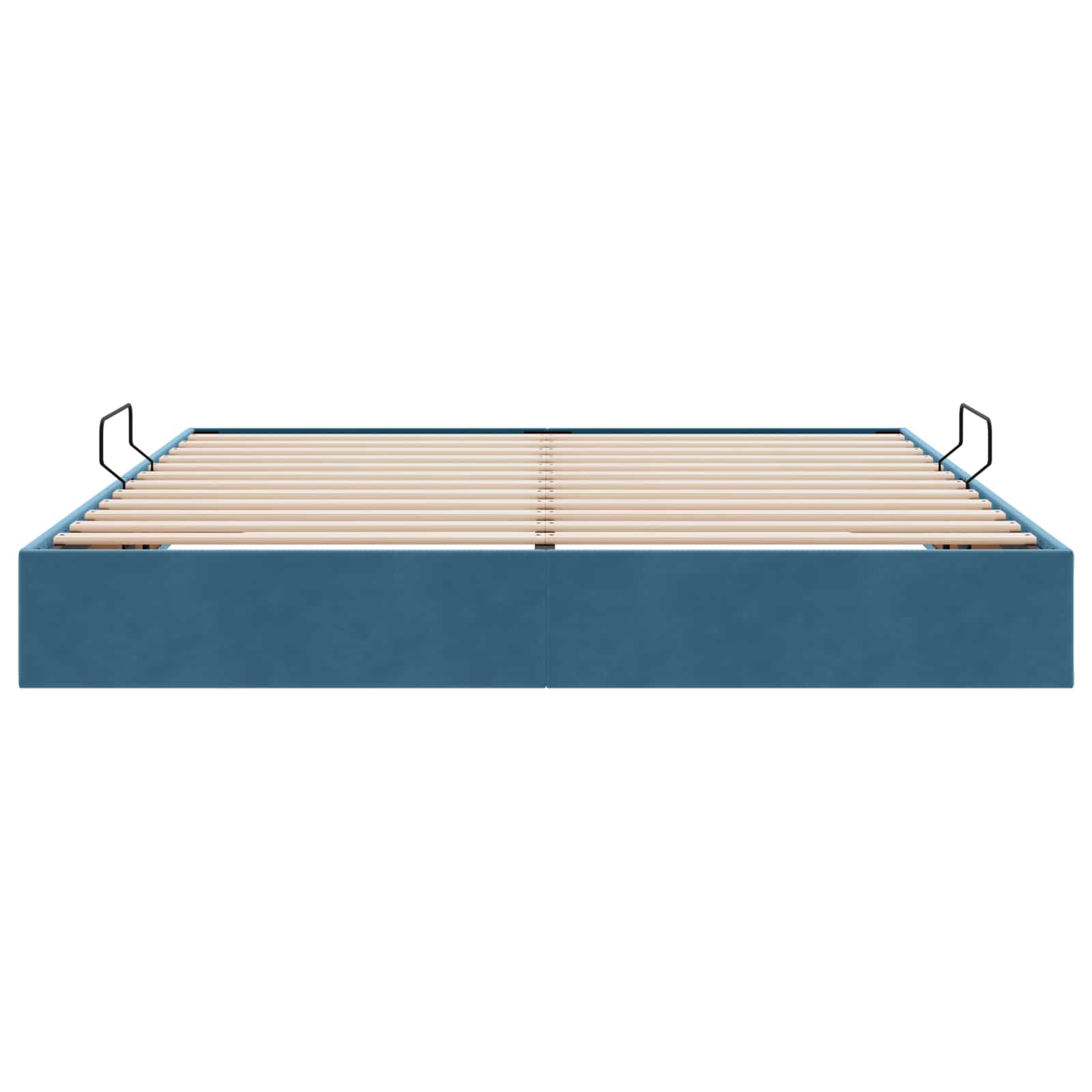 Cadre de lit ottoman Bleu foncé 180 x 200 cm Velours - XIOS