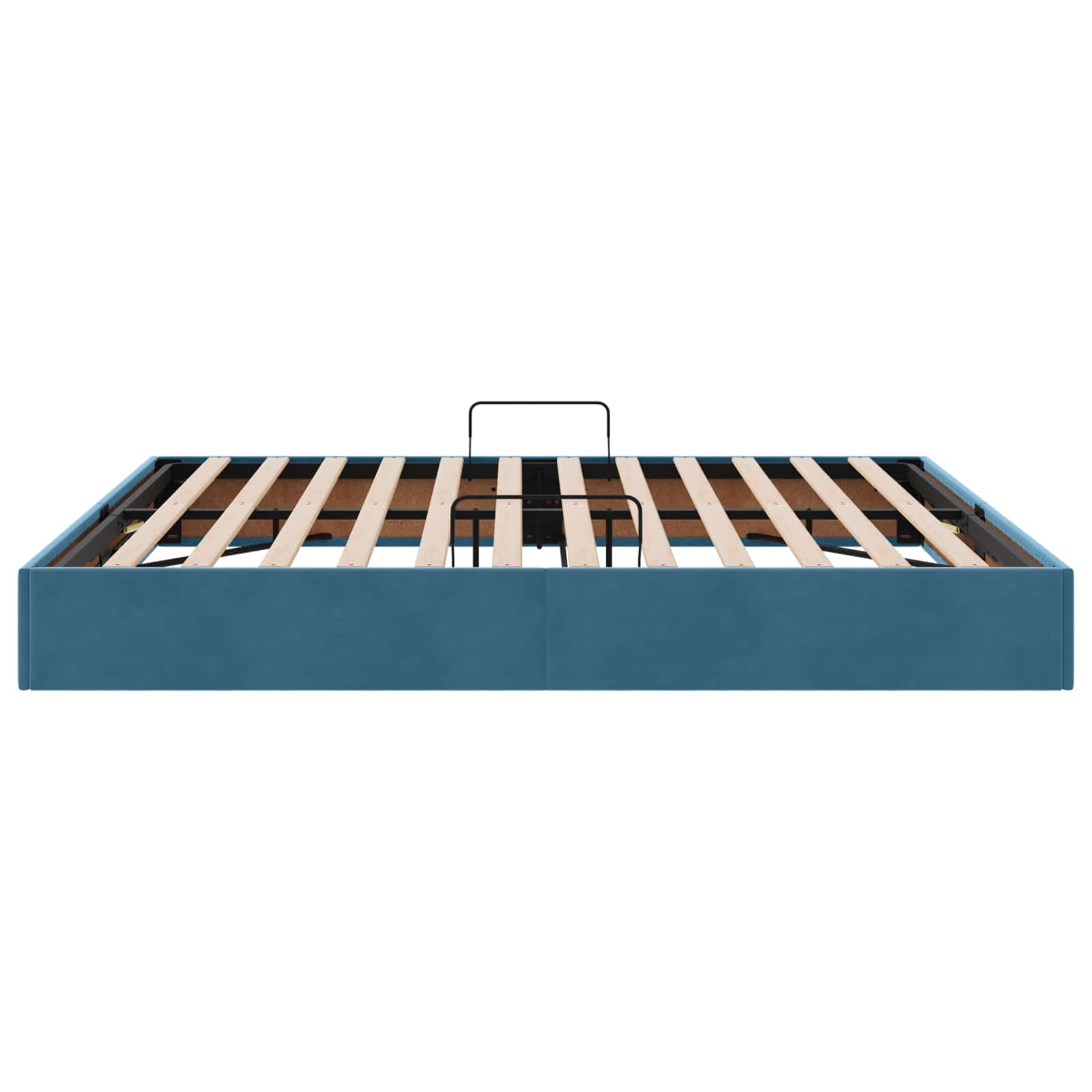 Cadre de lit ottoman Bleu foncé 180 x 200 cm Velours - XIOS