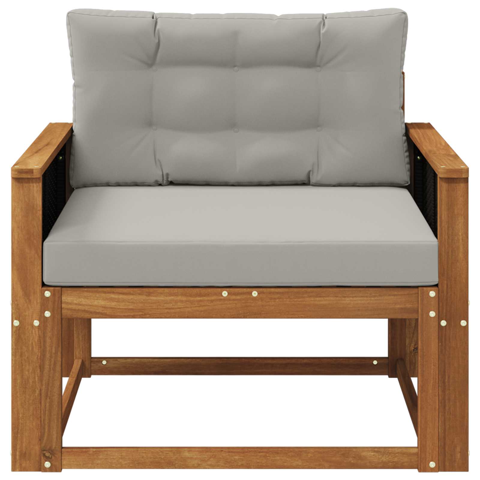 Sofa de milieu extérieur Bois d'Acacia Massif Naturel - XIOS