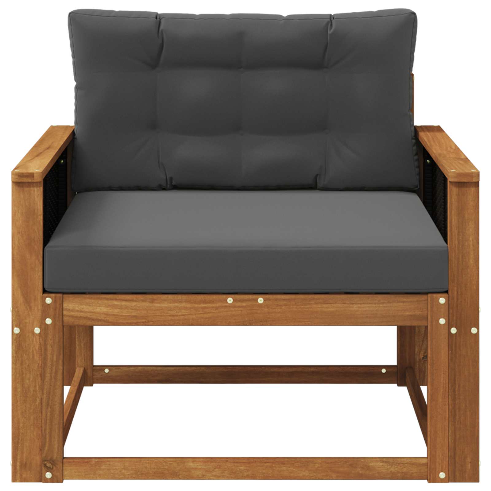 Sofa de milieu extérieur Bois d'Acacia Massif Naturel - XIOS