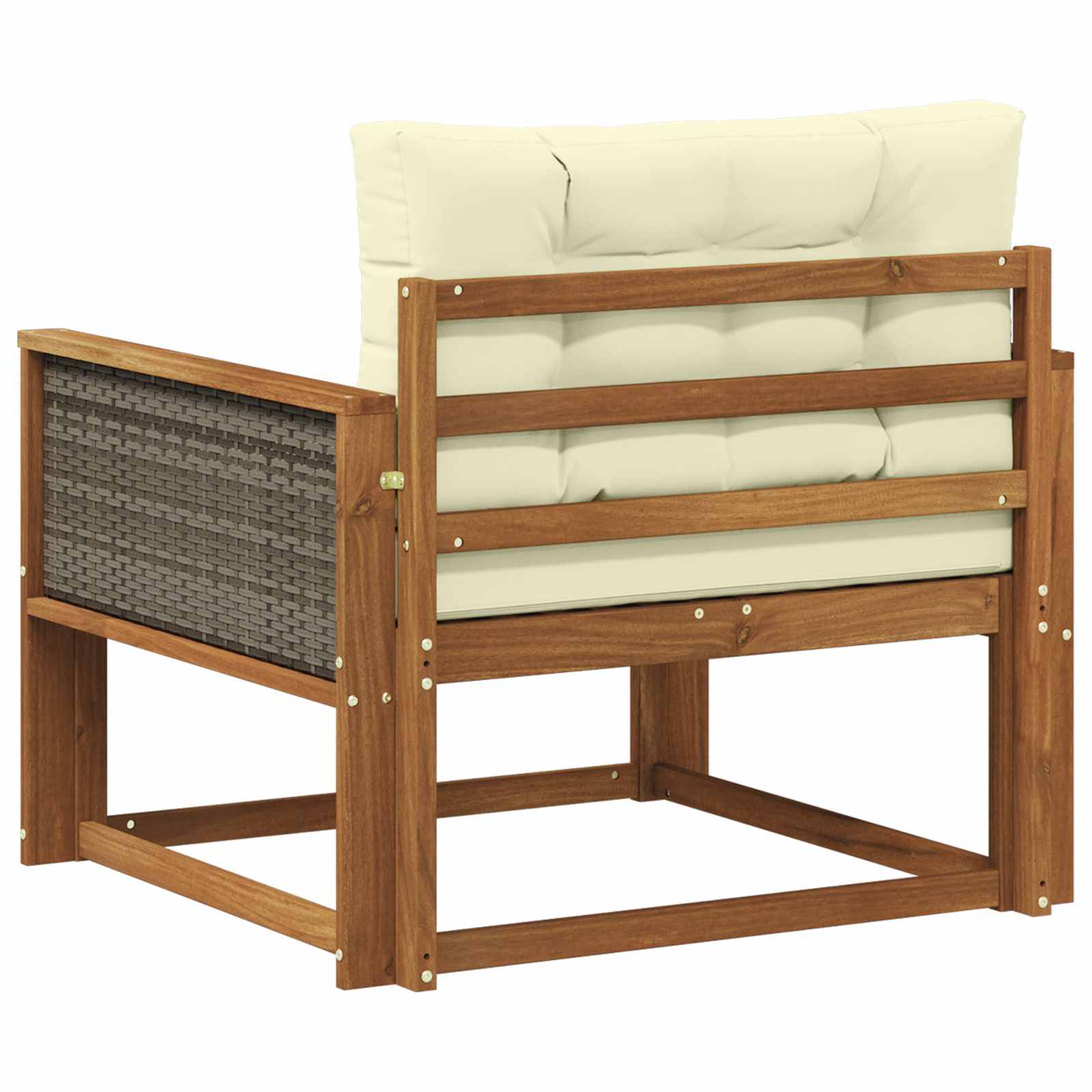 Sofa de milieu extérieur Bois d'Acacia Massif Naturel - XIOS