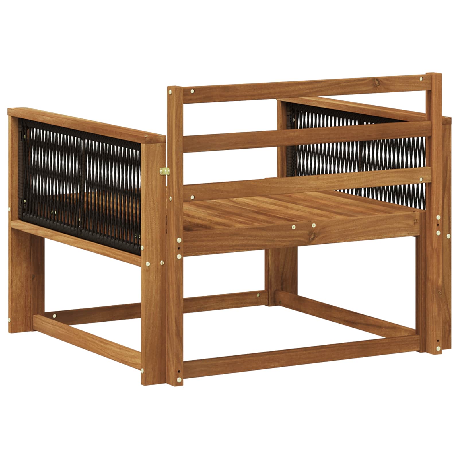 Sofa de milieu extérieur Bois d'Acacia Massif Naturel - XIOS
