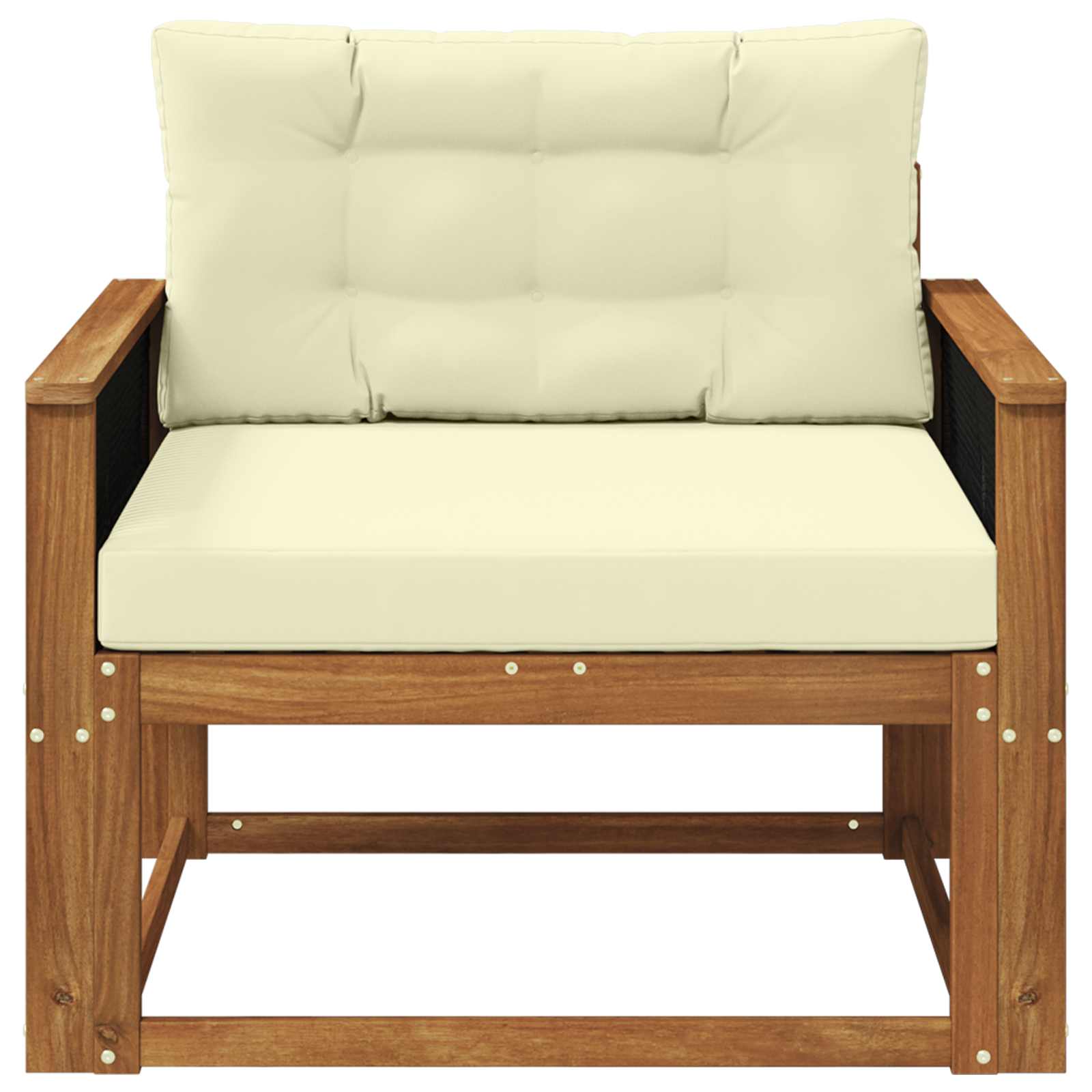 Sofa de milieu extérieur Bois d'Acacia Massif Naturel - XIOS