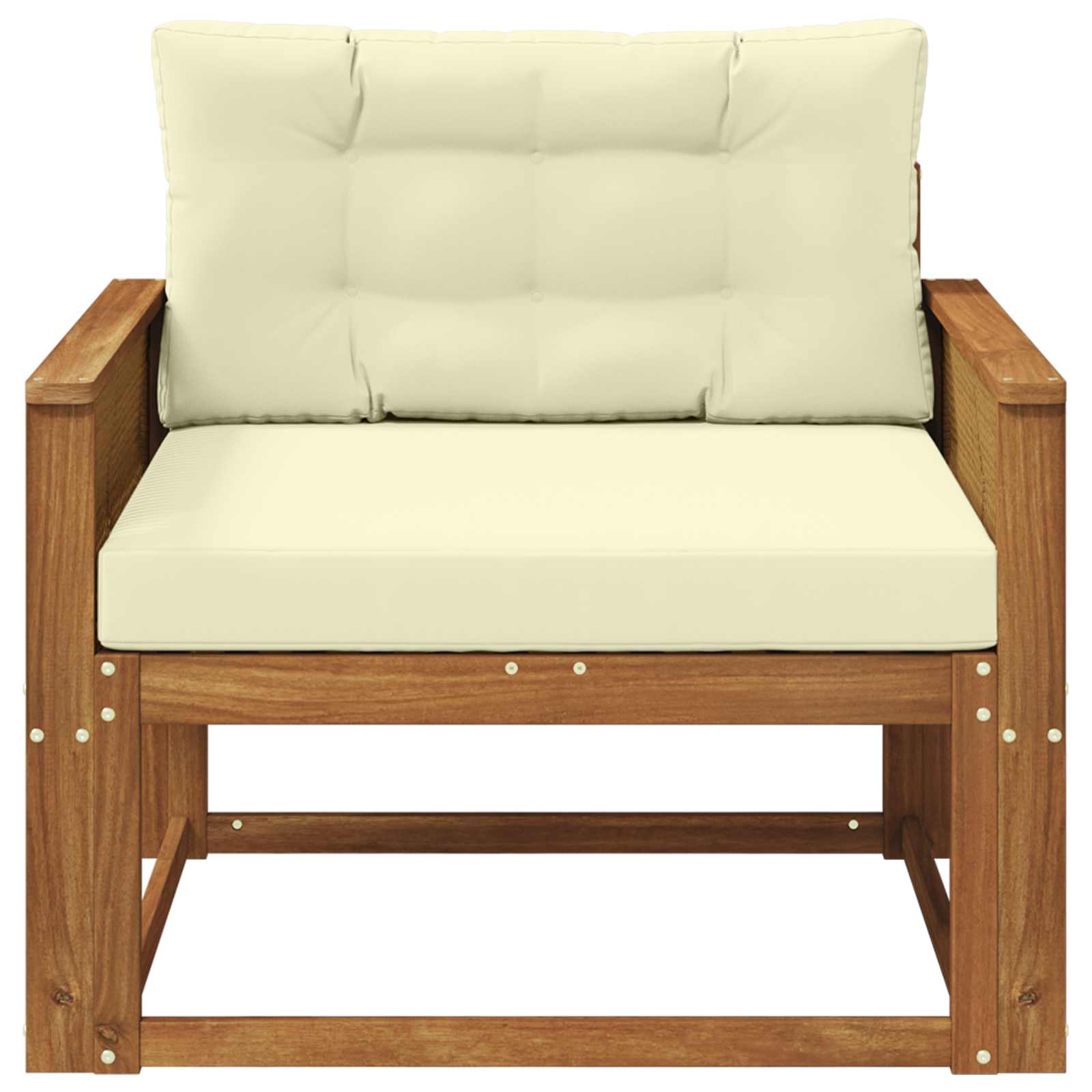 Sofa de milieu extérieur Bois d'Acacia Massif Naturel - XIOS