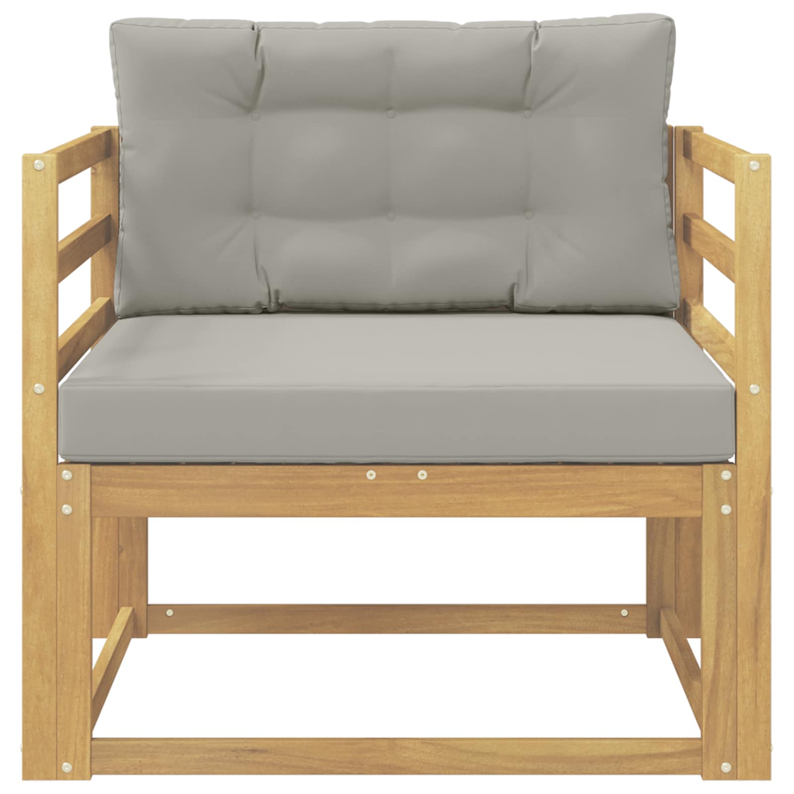 Sofa de milieu extérieur Polyester Blanc - XIOS