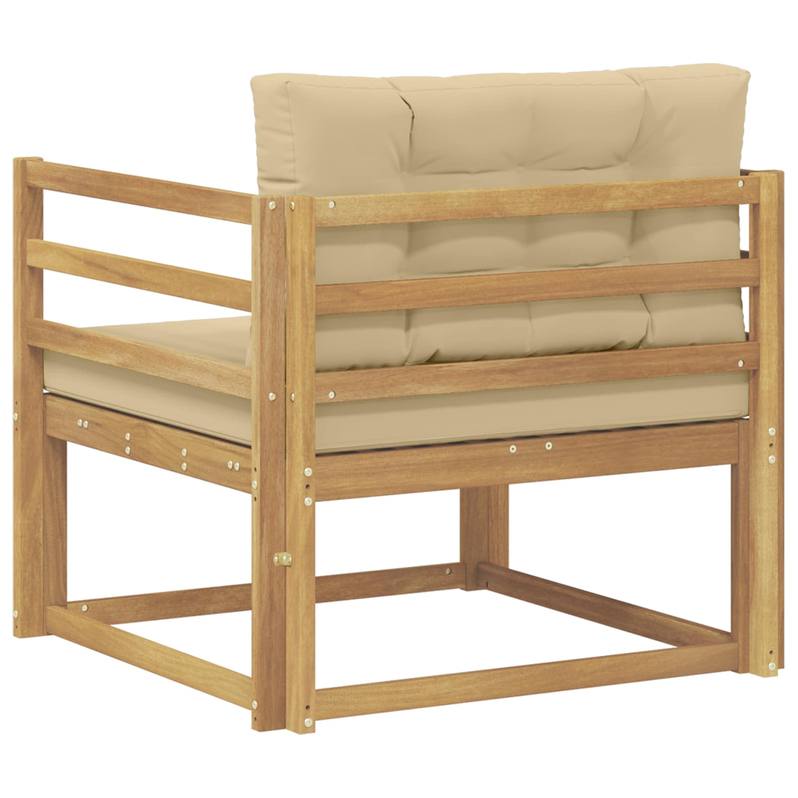 Sofa de milieu extérieur Polyester Blanc - XIOS