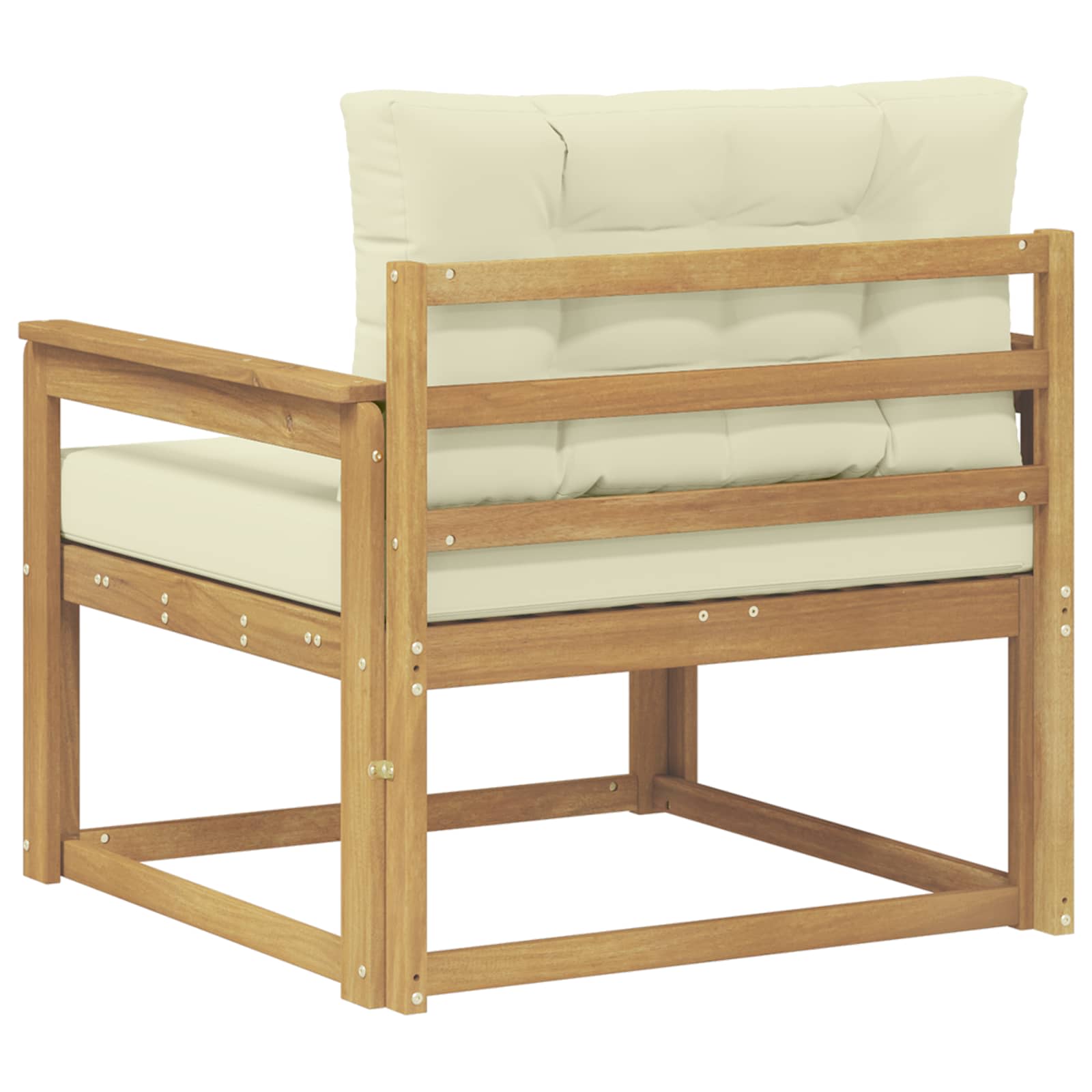Sofa de milieu extérieur Polyester Blanc - XIOS