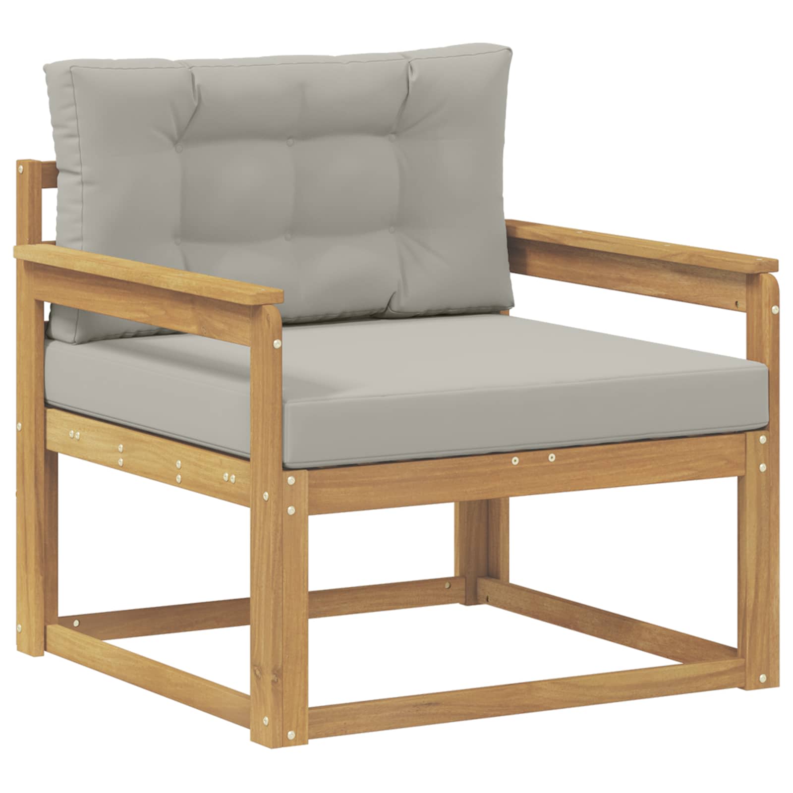 Sofa de milieu extérieur Polyester Blanc - XIOS
