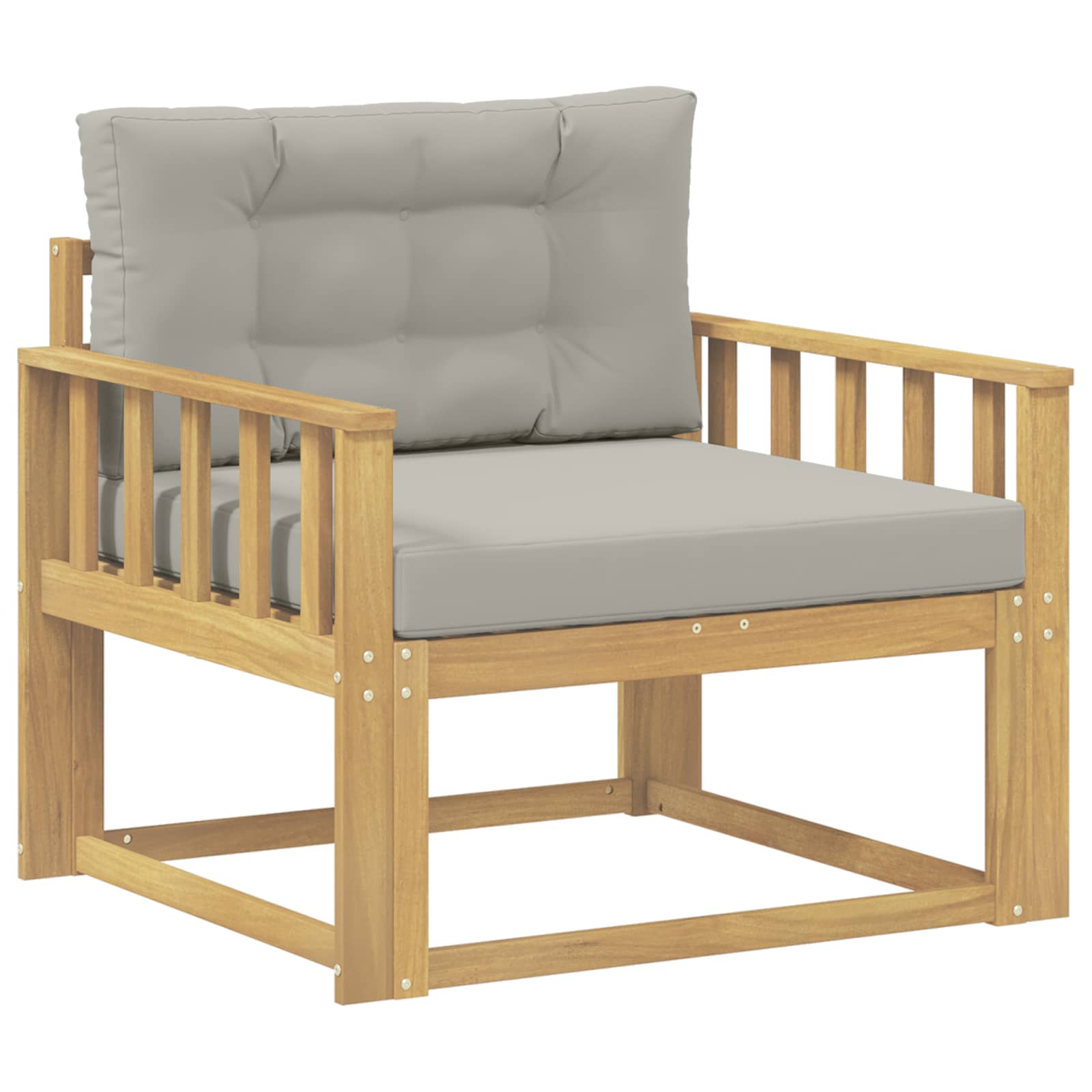 Sofa de milieu extérieur Polyester Blanc - XIOS