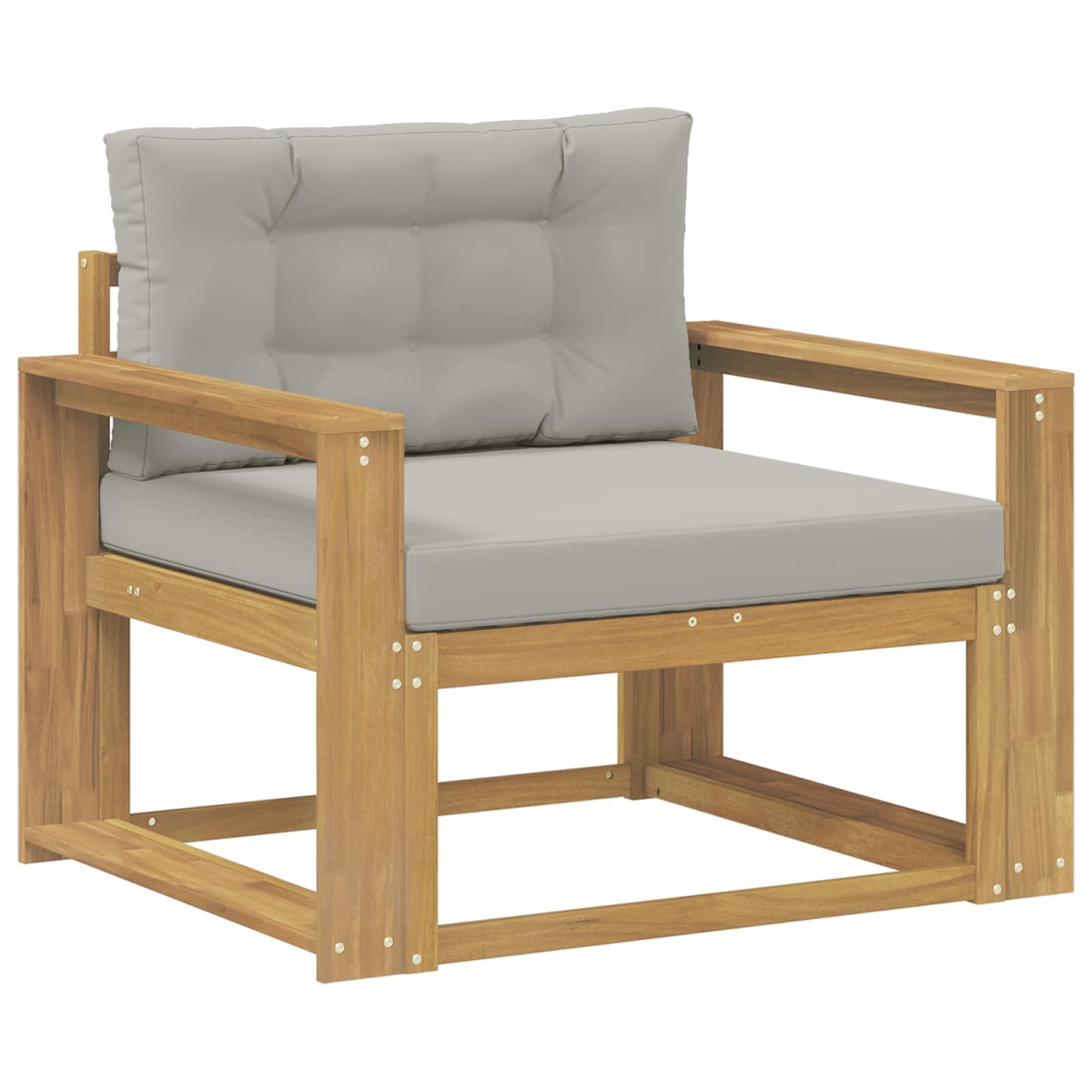 Sofa de milieu extérieur Polyester Blanc - XIOS