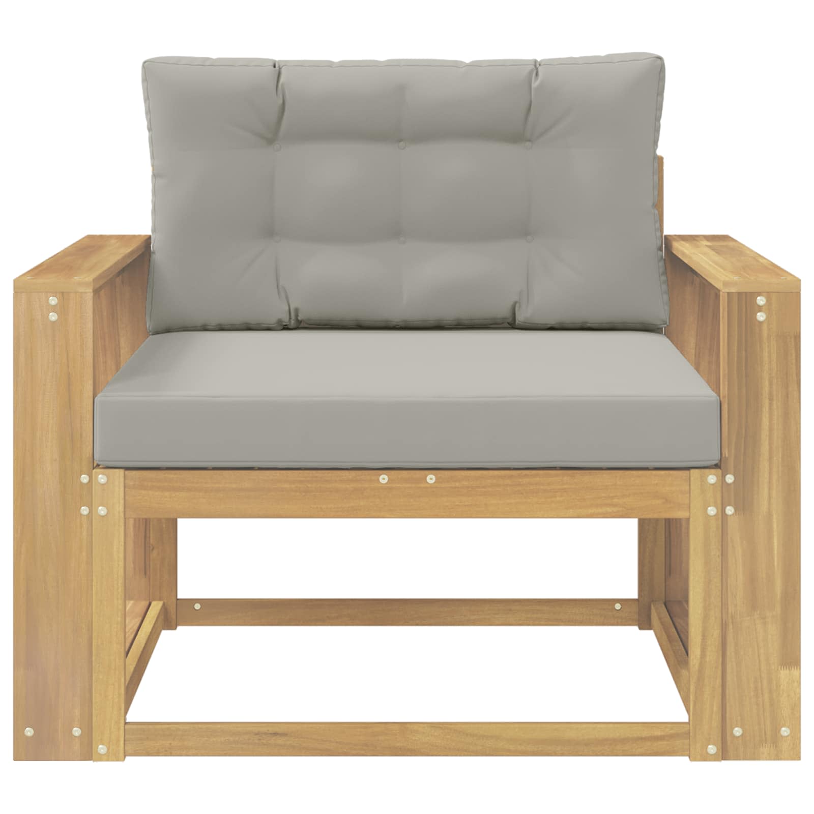 Sofa de milieu extérieur Polyester Blanc - XIOS