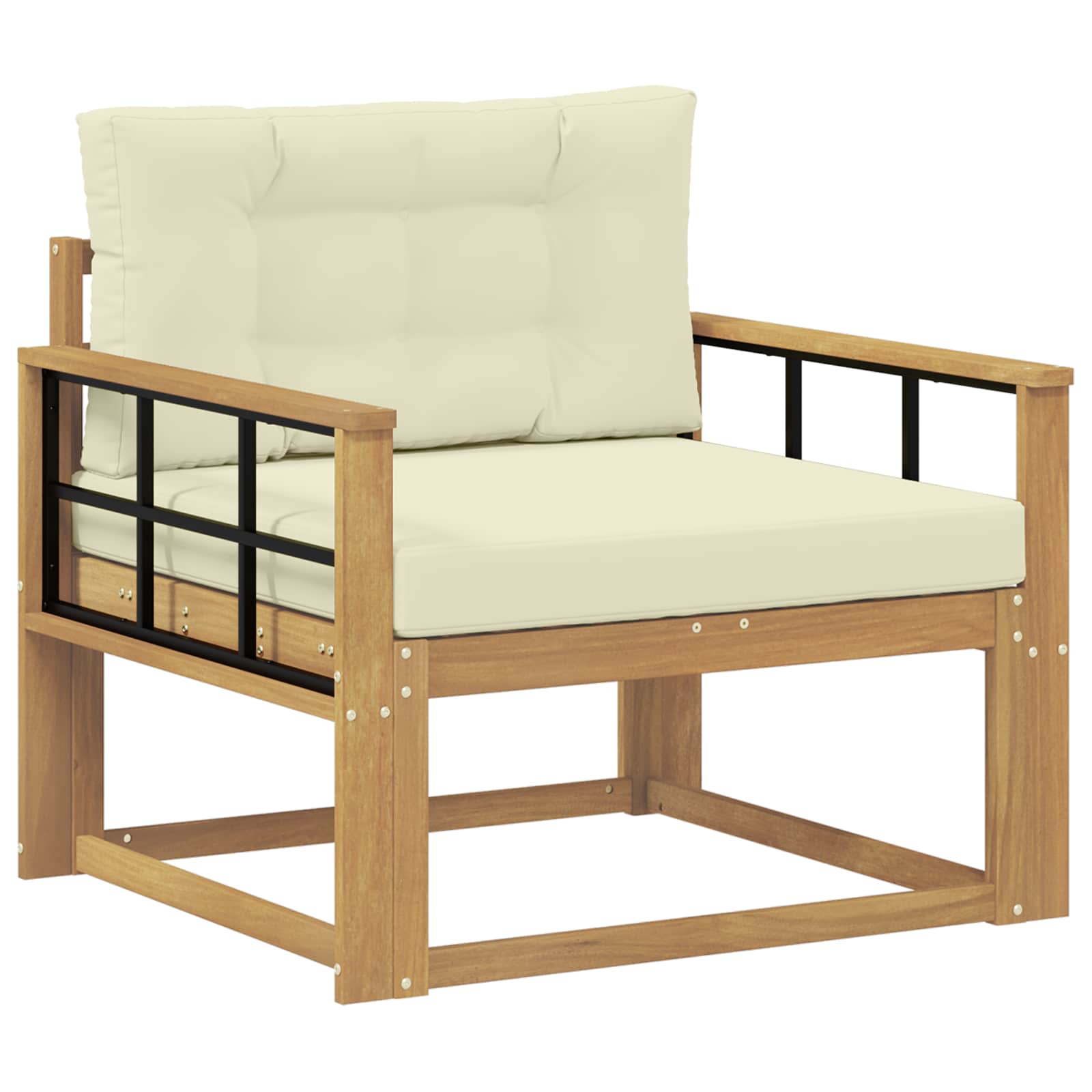 Sofa de milieu extérieur Polyester Blanc - XIOS