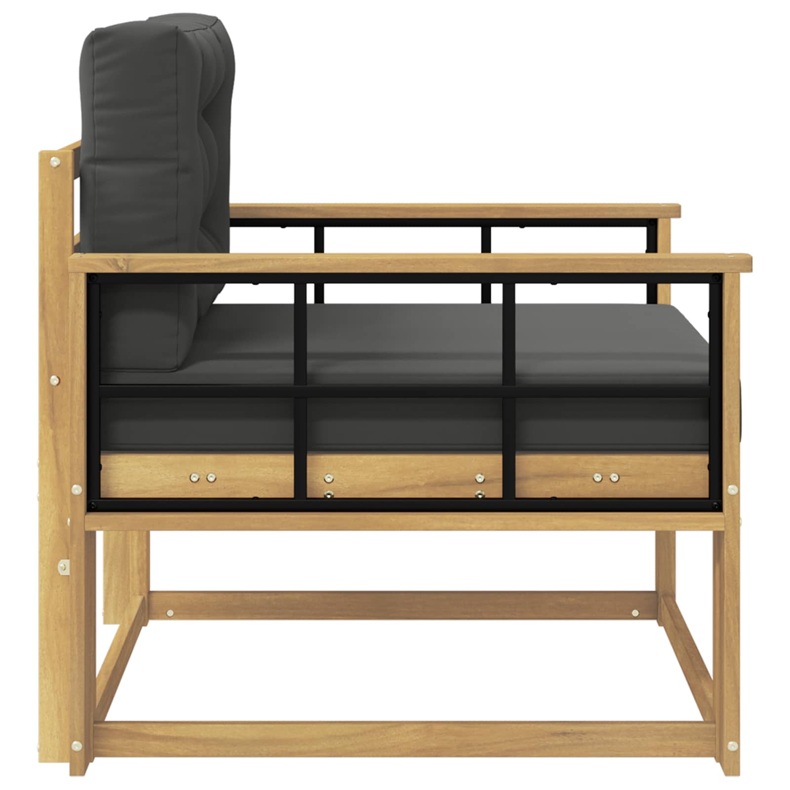 Sofa de milieu extérieur Polyester Blanc - XIOS