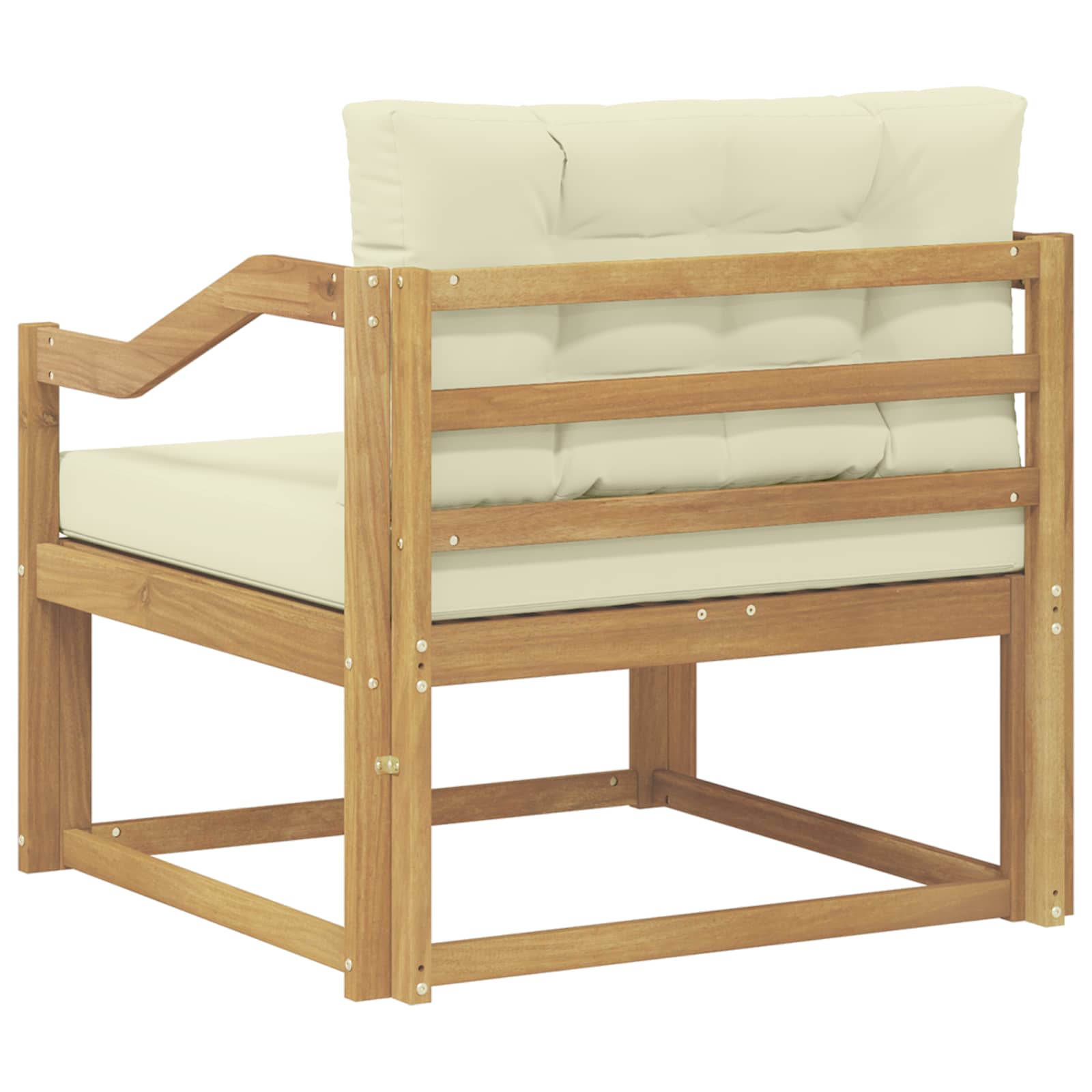 Sofa de milieu extérieur Polyester Blanc - XIOS