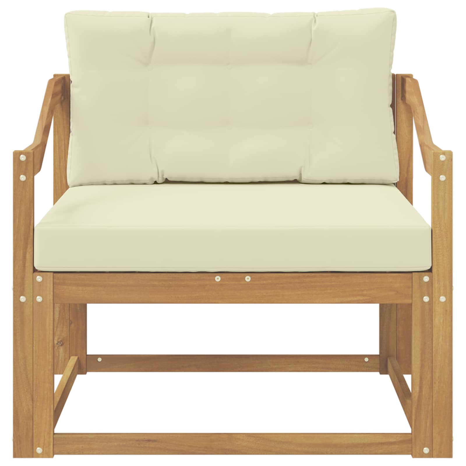 Sofa de milieu extérieur Polyester Blanc - XIOS