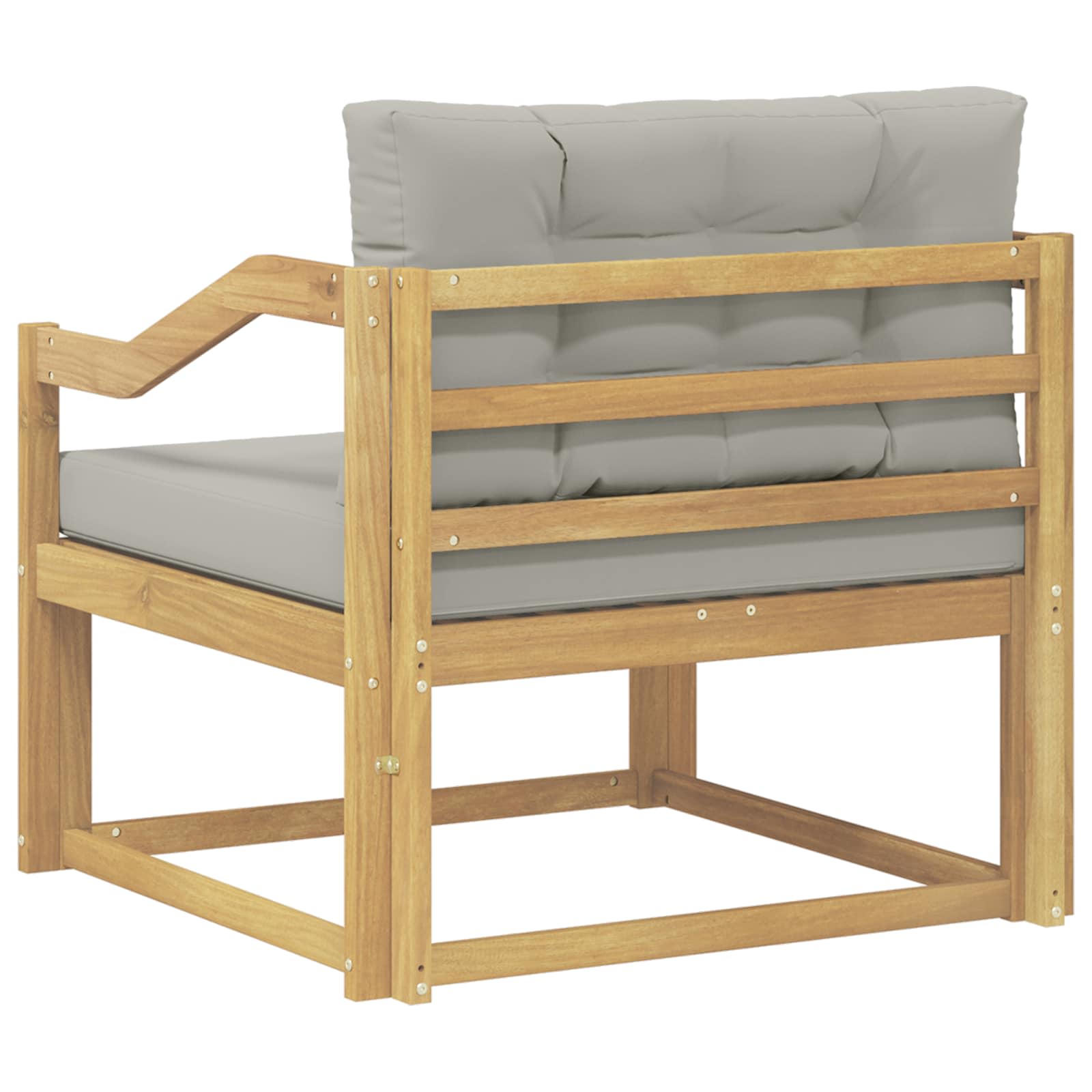 Sofa de milieu extérieur Polyester Blanc - XIOS