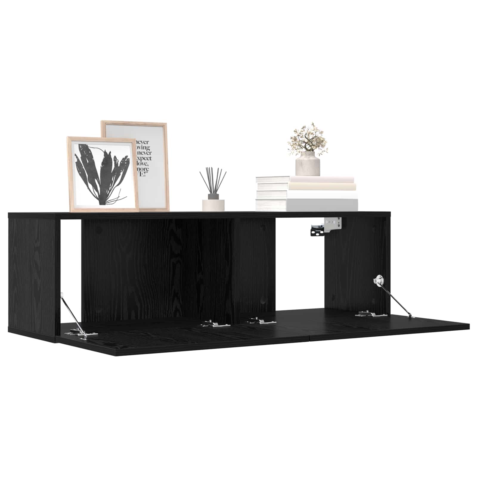 Ensemble meuble TV 8 pcs 100 x 30 x 30 cm Chêne noir - XIOS