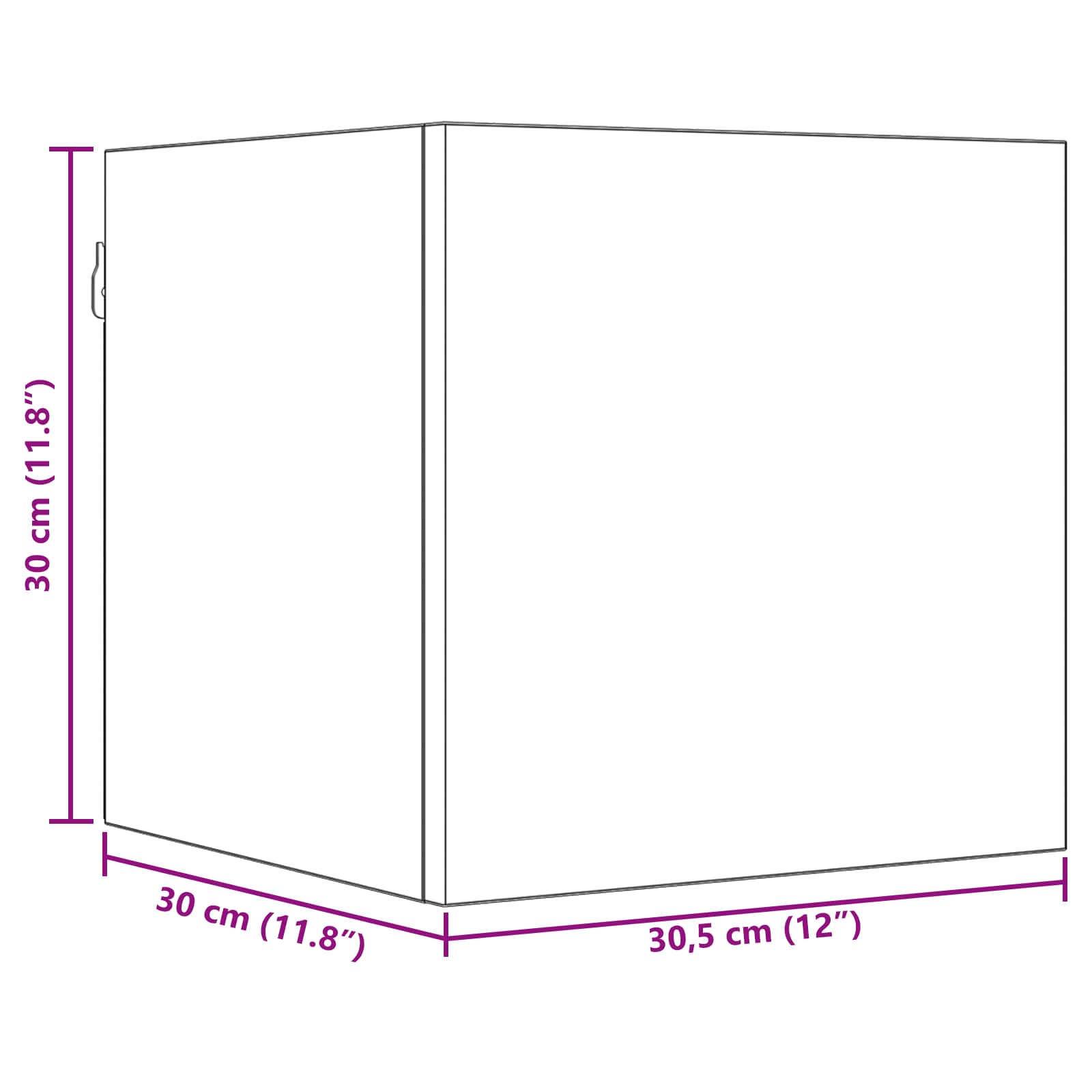 Ensemble meuble TV 10 pcs 180 x 30 x 30 cm Chêne noir - XIOS